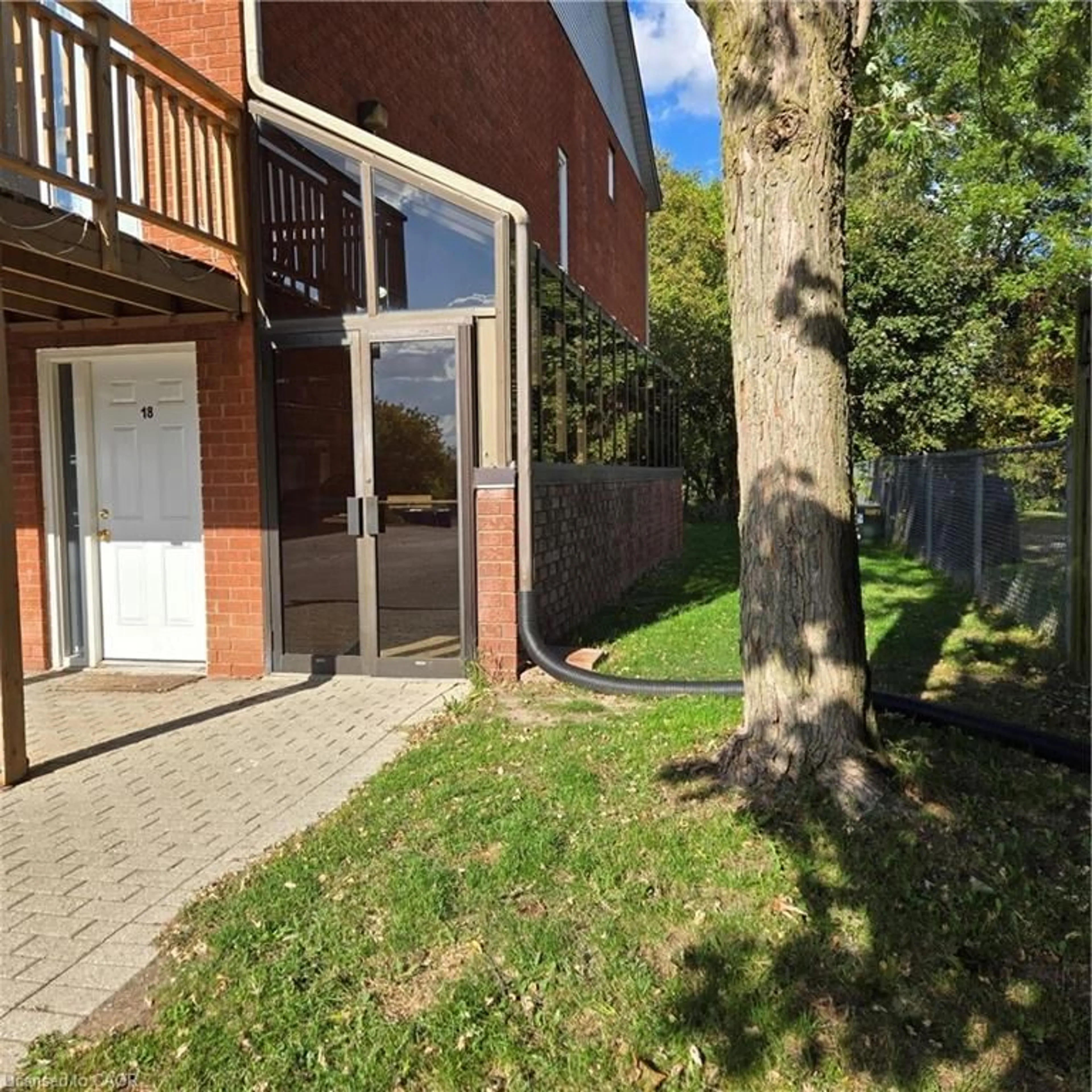 A pic from outside/outdoor area/front of a property/back of a property/a pic from drone, street for 100 Inkerman St #14, Rockwood Ontario N0B 2K0