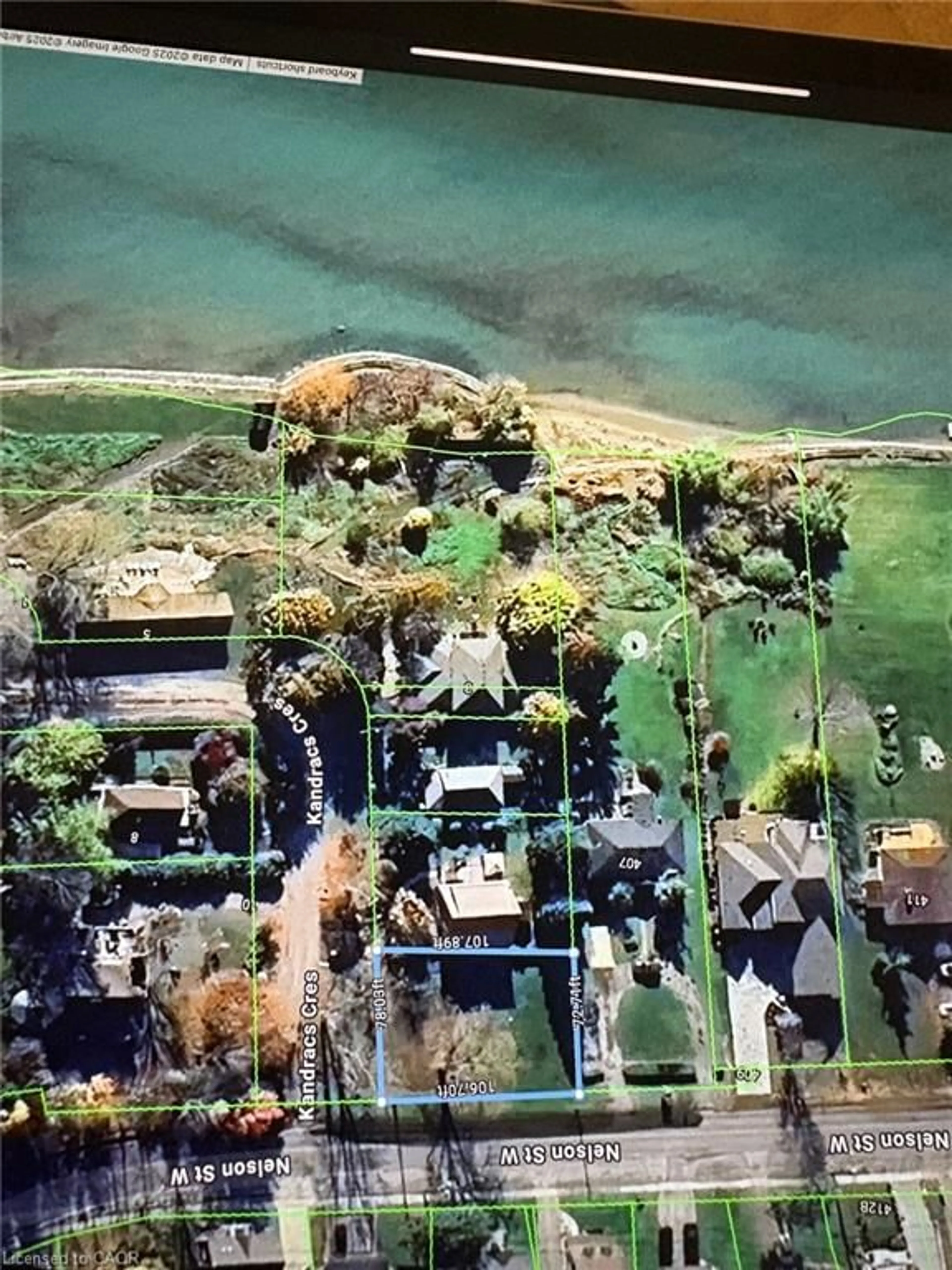 A pic from outside/outdoor area/front of a property/back of a property/a pic from drone, water/lake/river/ocean view for 9 Kandracs Cres, Port Dover Ontario N0A 1N0