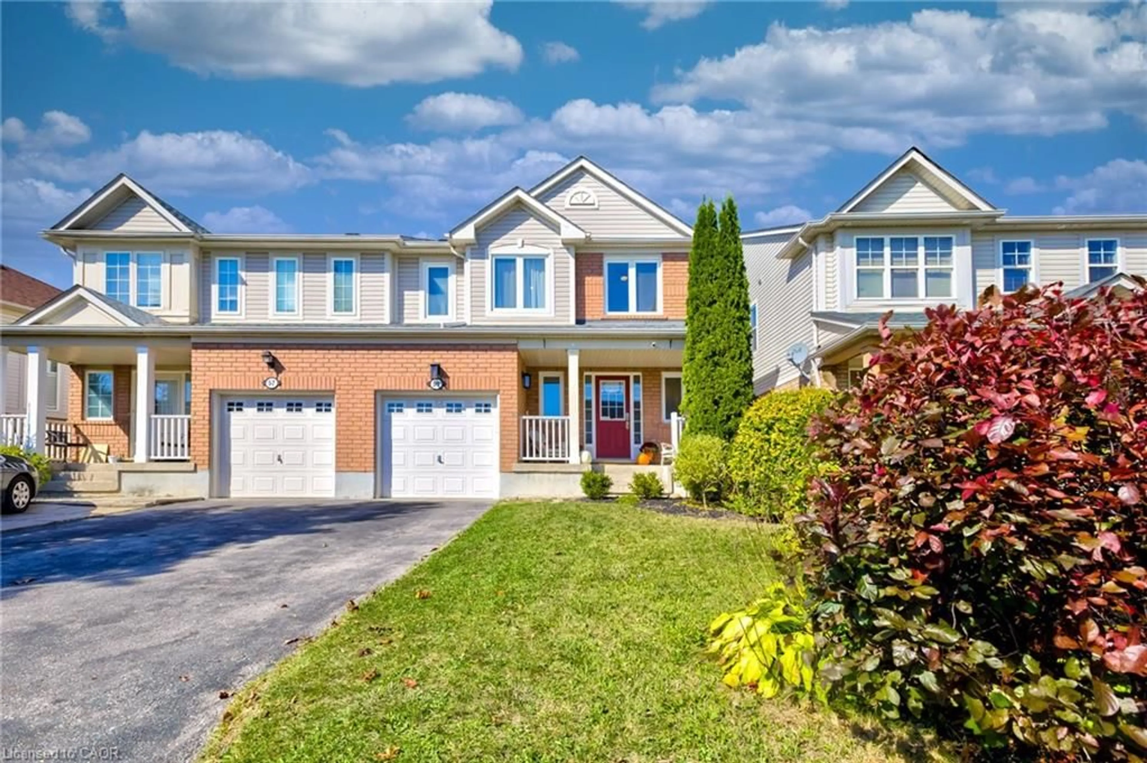 Home with brick exterior material, street for 59 Garth Massey Dr, Cambridge Ontario N1T 2G8