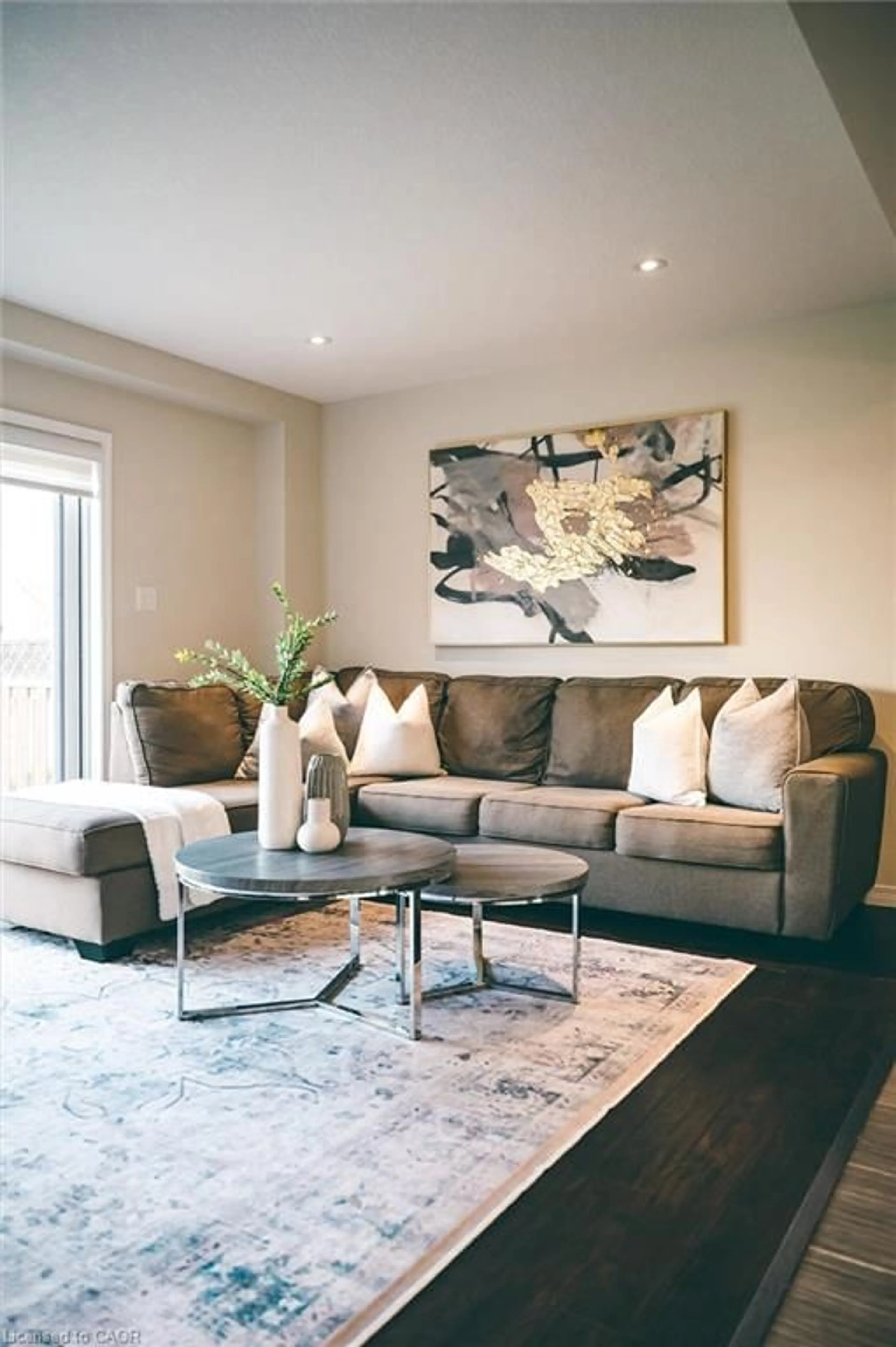 Living room with furniture, unknown for 65 Grand Flats Trail, Kitchener Ontario N2A 0J8