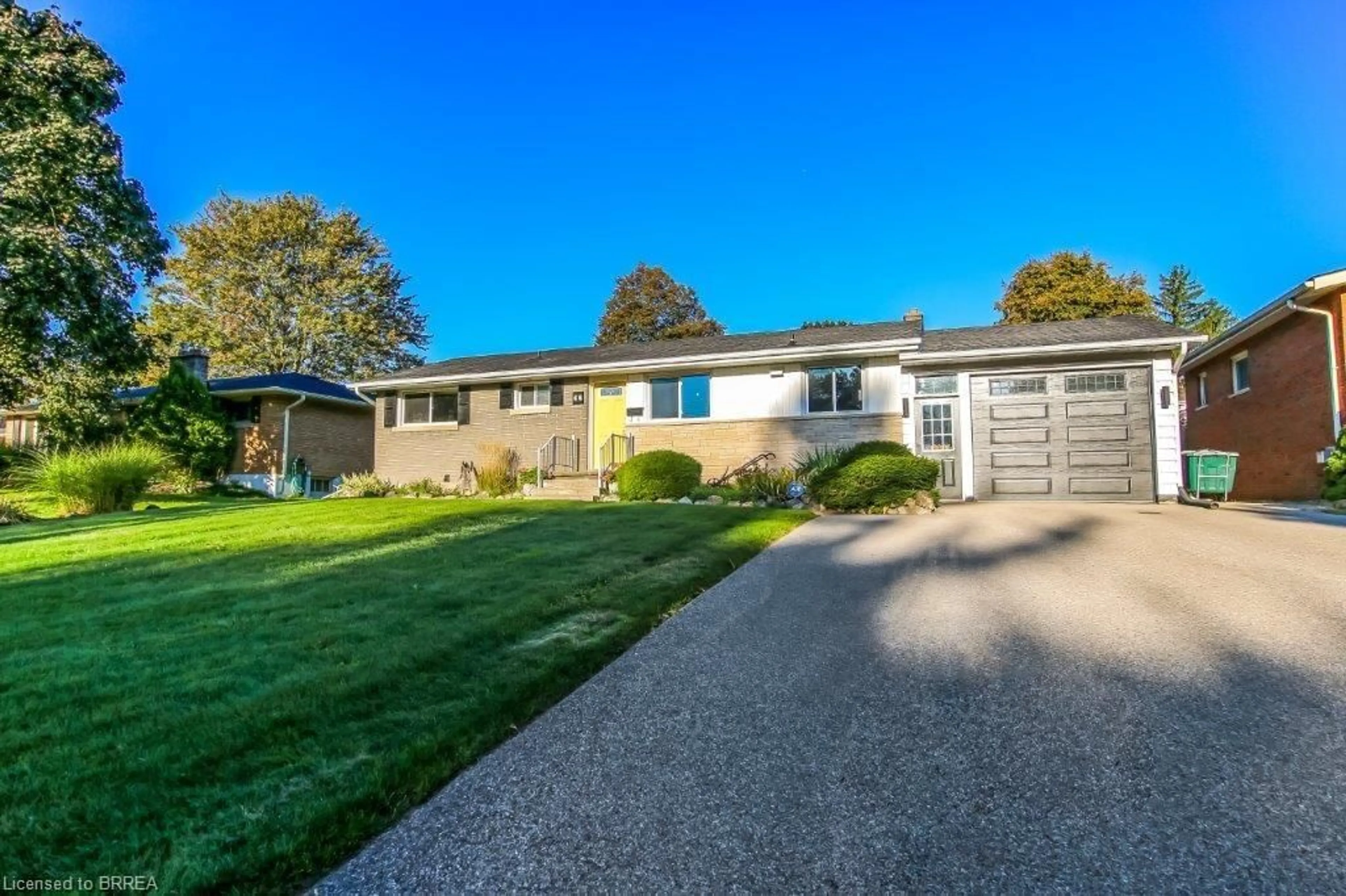 Home with vinyl exterior material, street for 66 Forsythe Ave, Brantford Ontario N3R 3L7