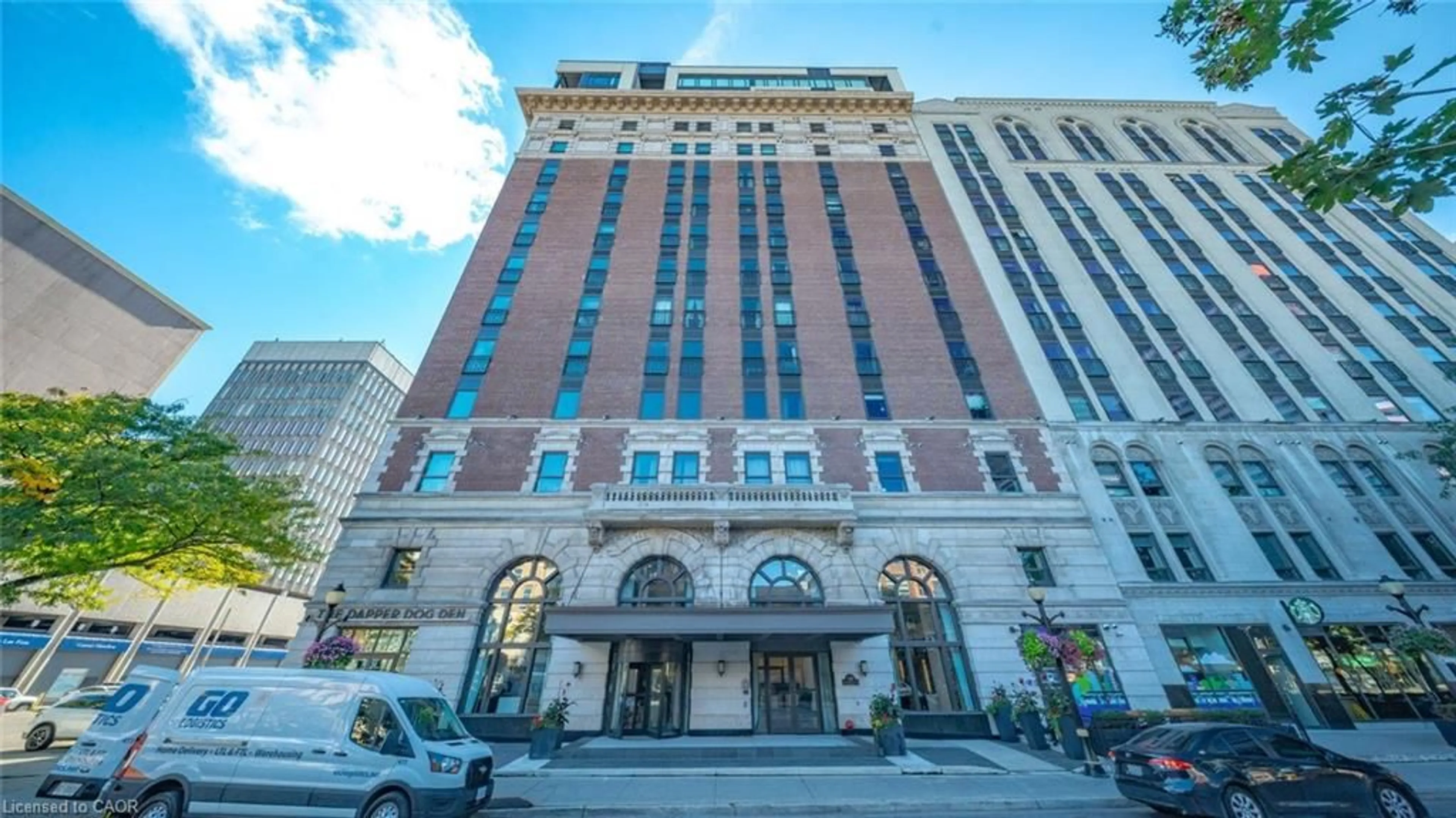 Lobby for 118 King St #520, Hamilton Ontario L8N 0A9