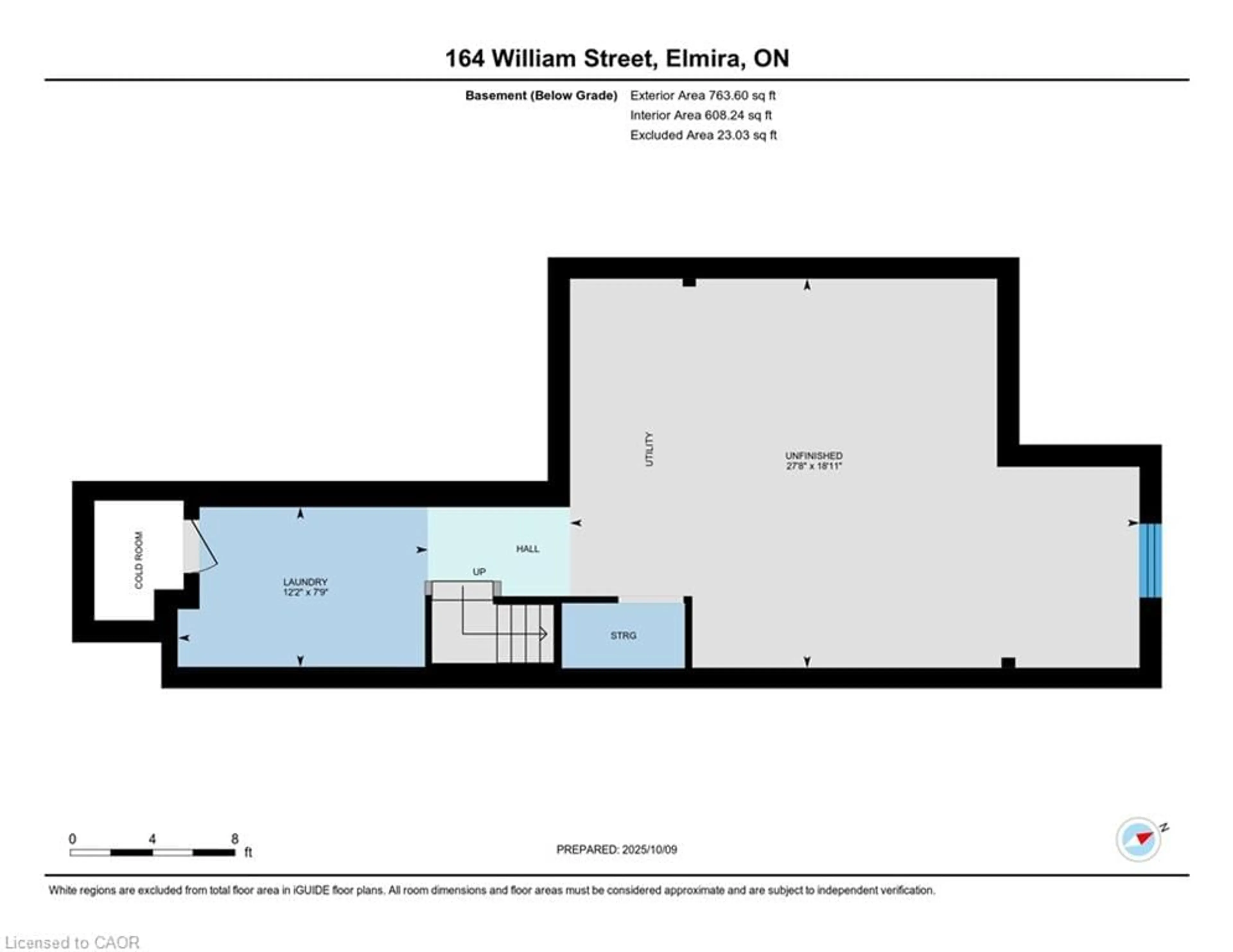 Floor plan for 164 William St, Elmira Ontario N3B 0C2