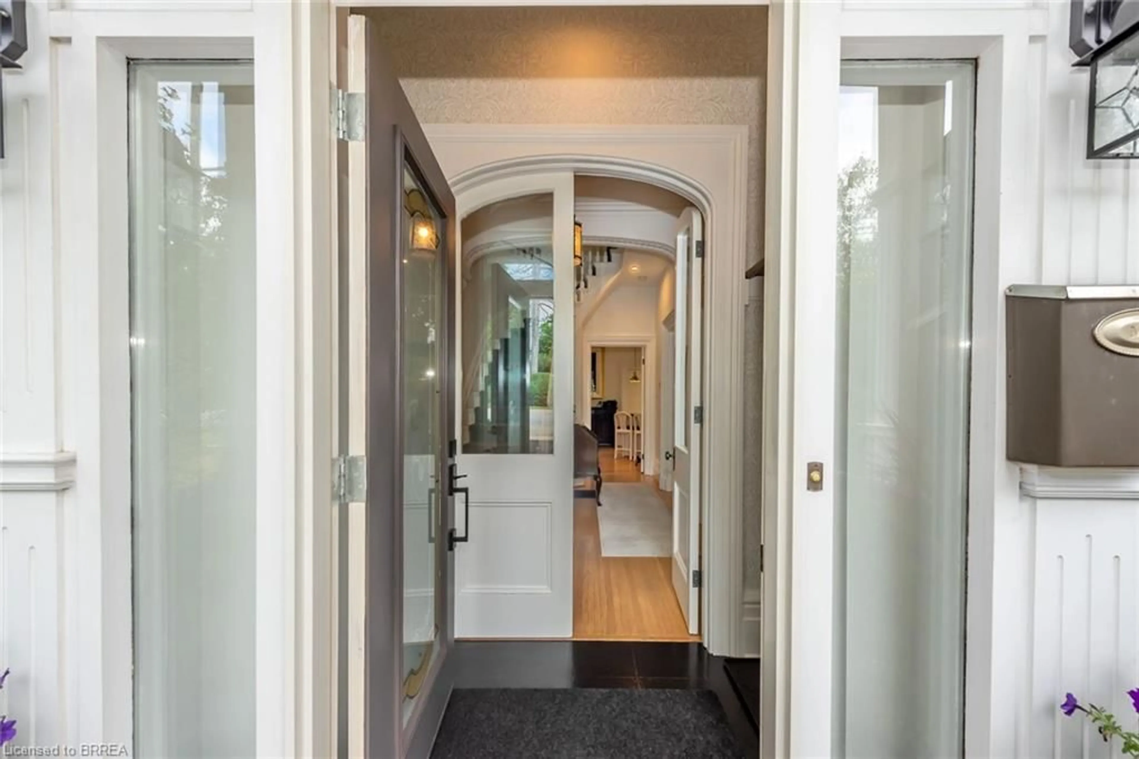 Indoor foyer for 197 Grand River St, Paris Ontario N3L 2N2