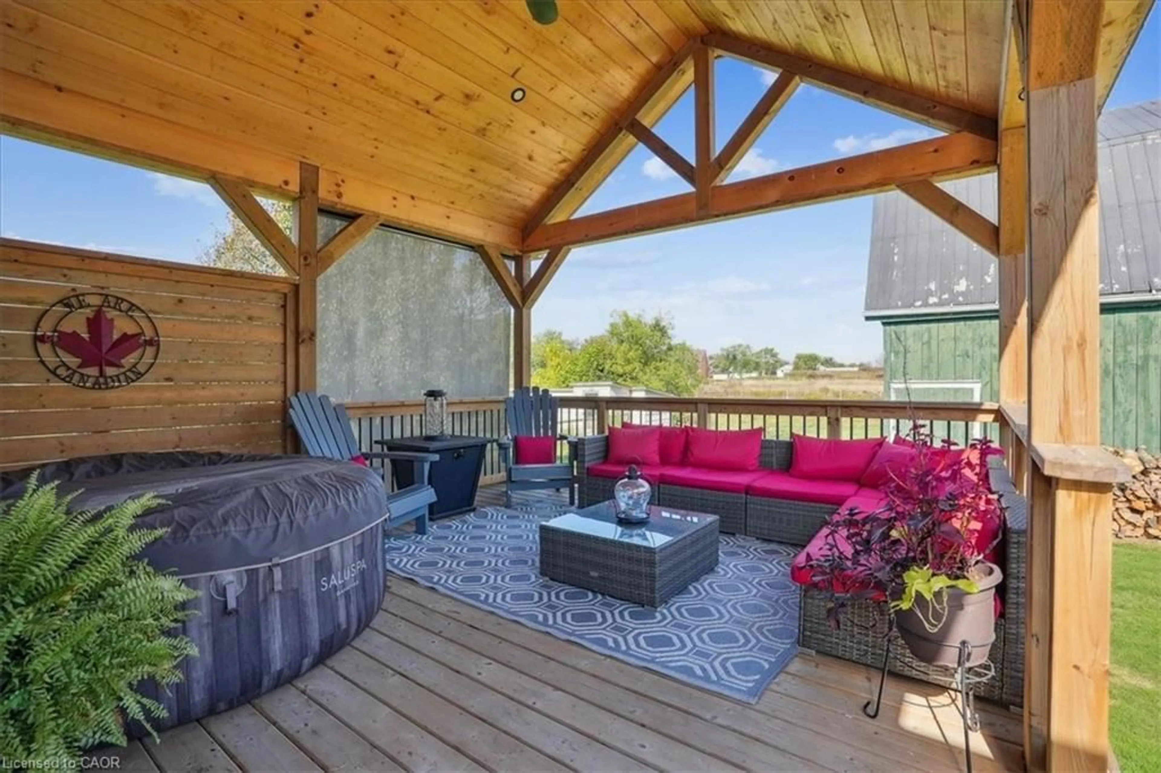 Patio, water/lake/river/ocean view for 15 Main Ave, Fisherville Ontario N0A 1G0