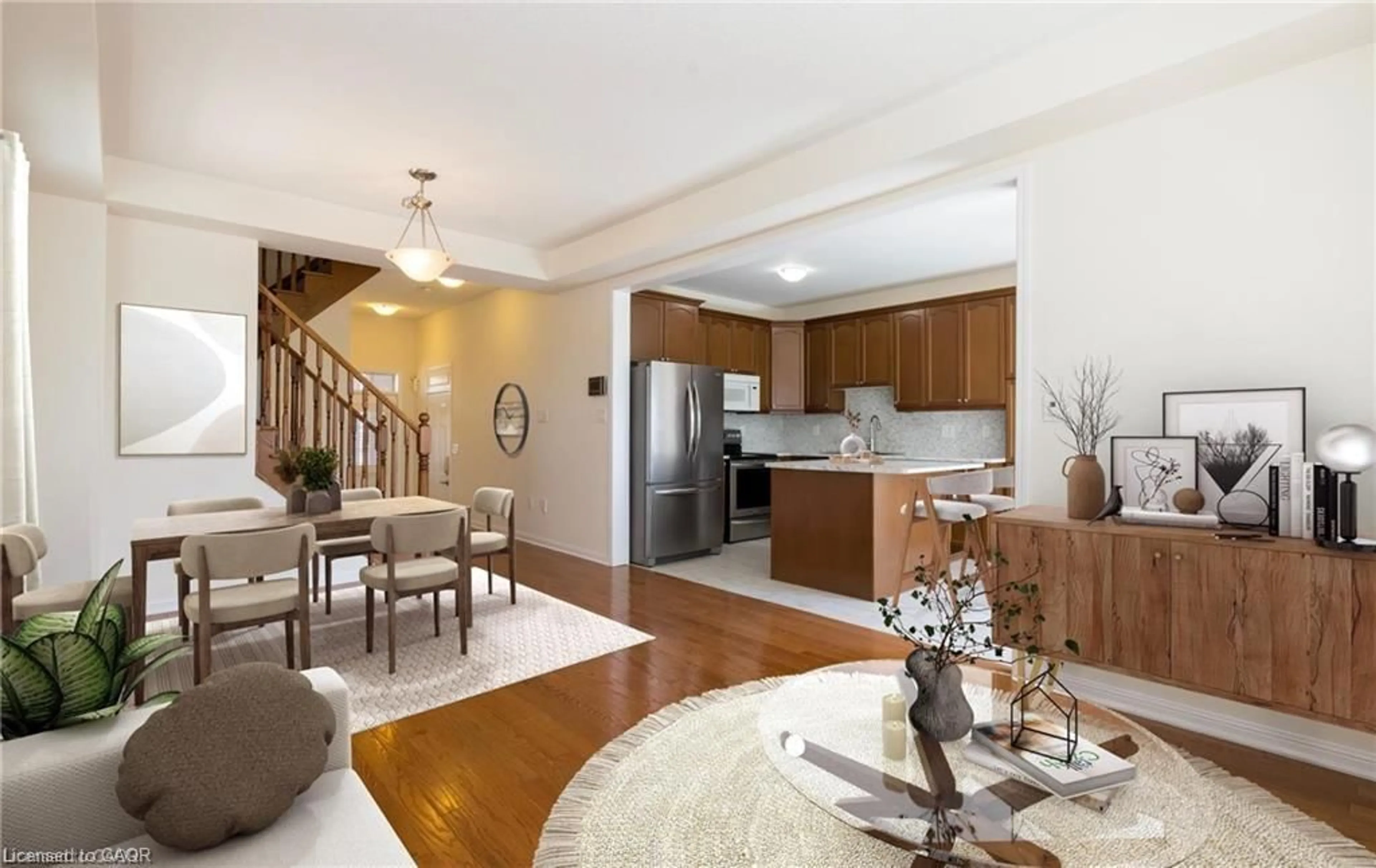 Open concept kitchen, unknown for 4 Robert Parkinson Dr, Brampton Ontario L7A 0Y3