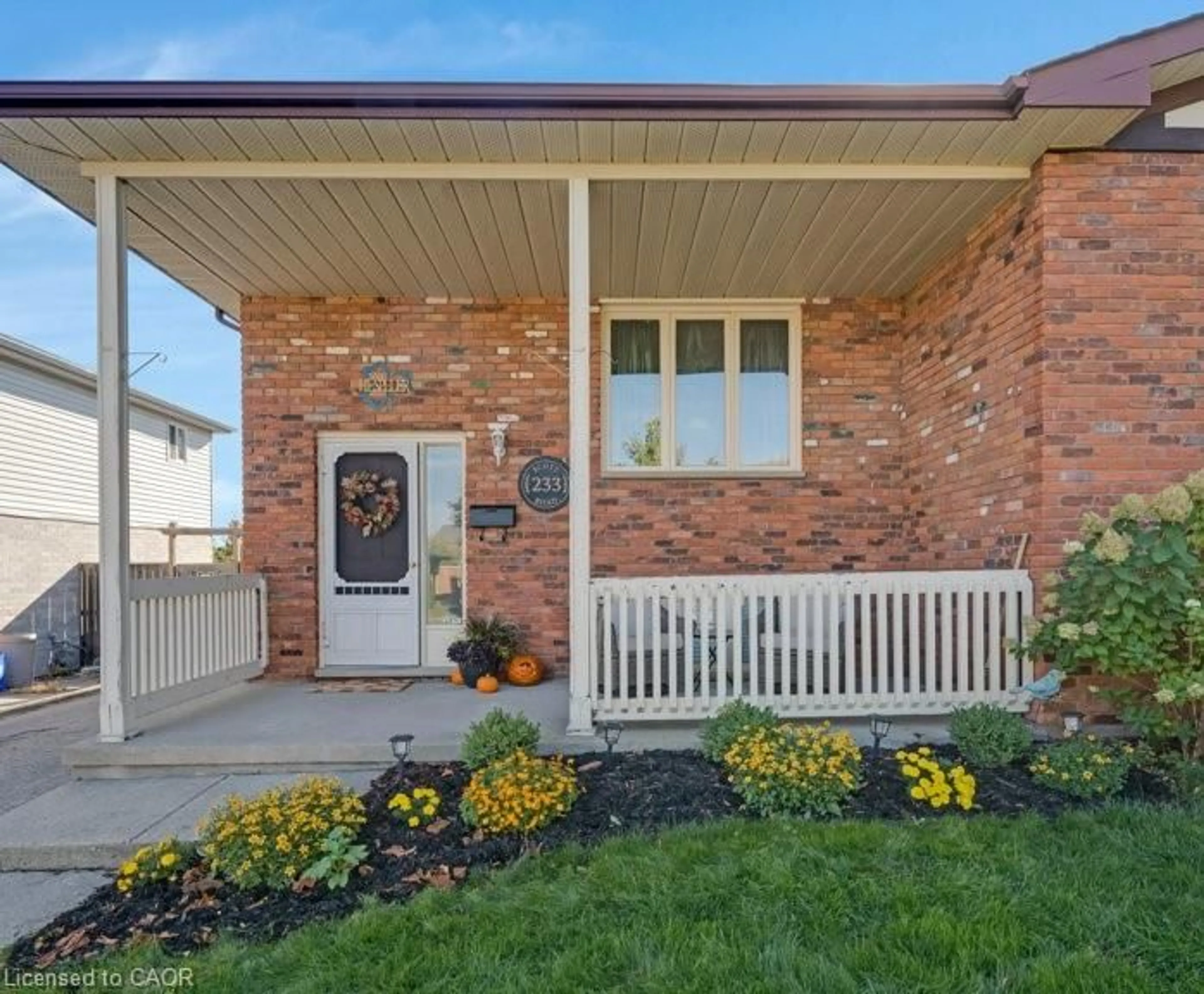 Home with brick exterior material, street for 233 Scott Rd, Cambridge Ontario N3C 3K6