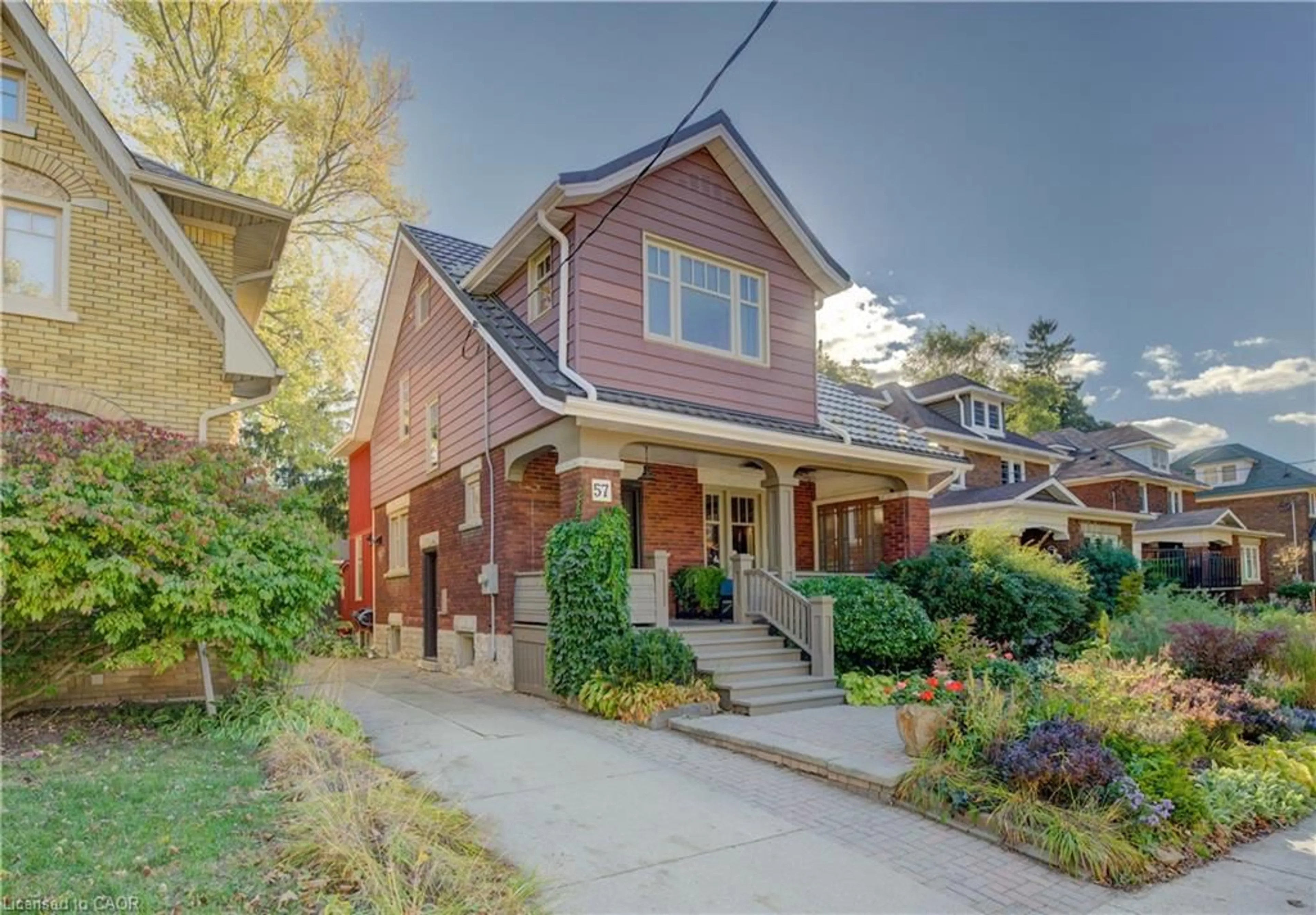 Home with brick exterior material, street for 57 Brock St, Kitchener Ontario N2M 1X2