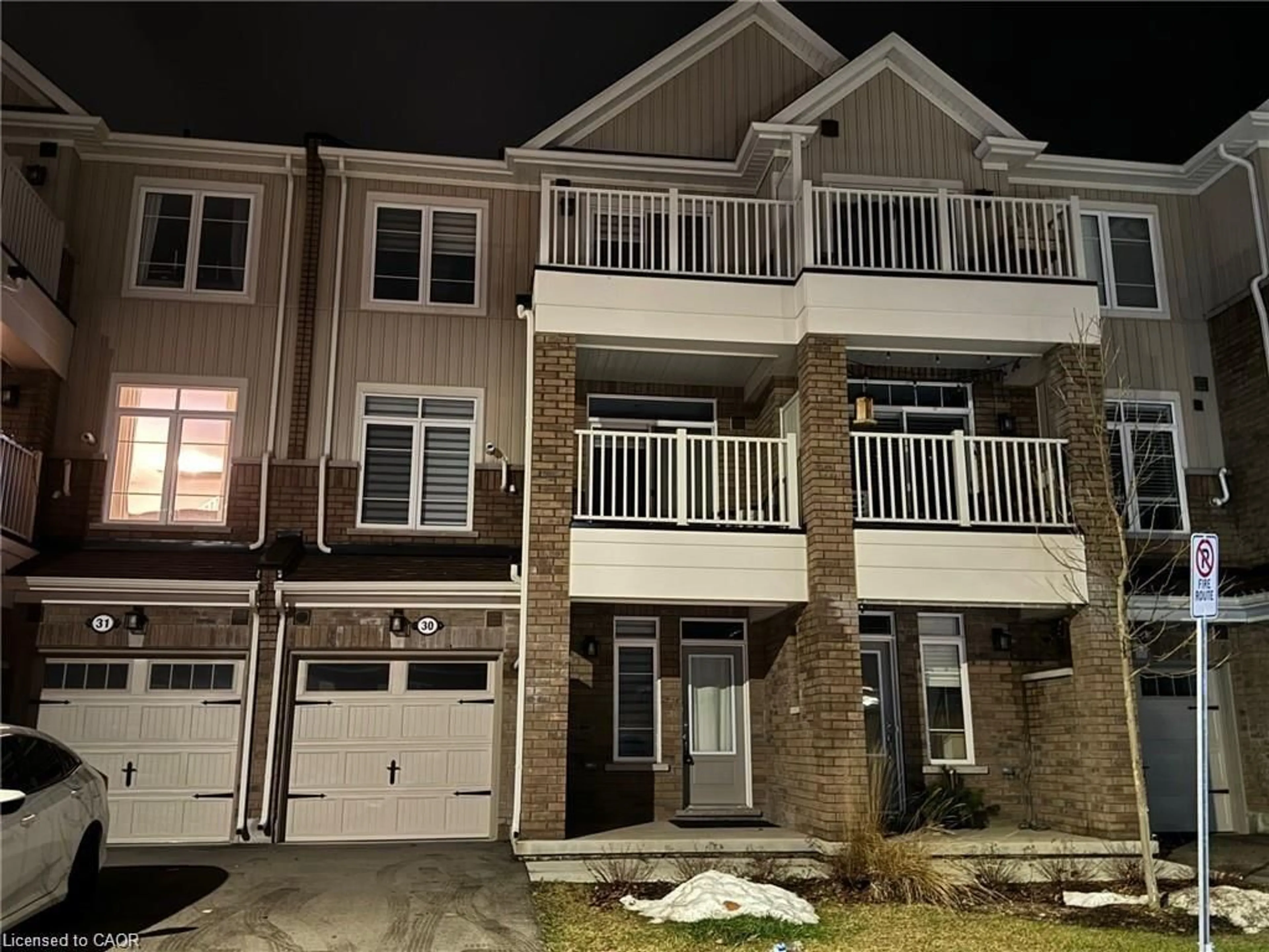 A pic from outside/outdoor area/front of a property/back of a property/a pic from drone, street for 113 Hartley Ave #30, Paris Ontario N3L 0K8