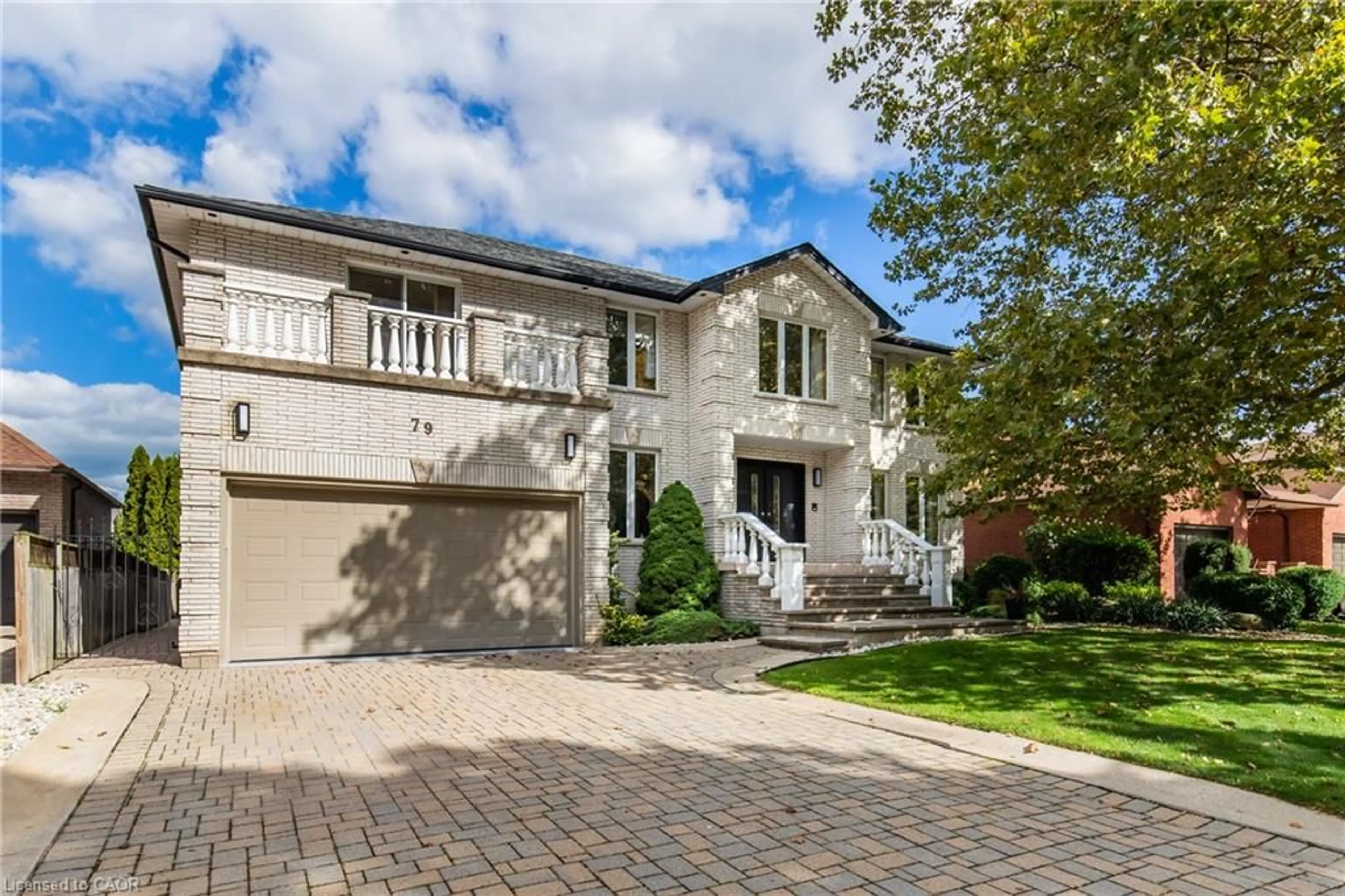 Home with brick exterior material, street for 79 Maple Dr, Hamilton Ontario L8G 3C6