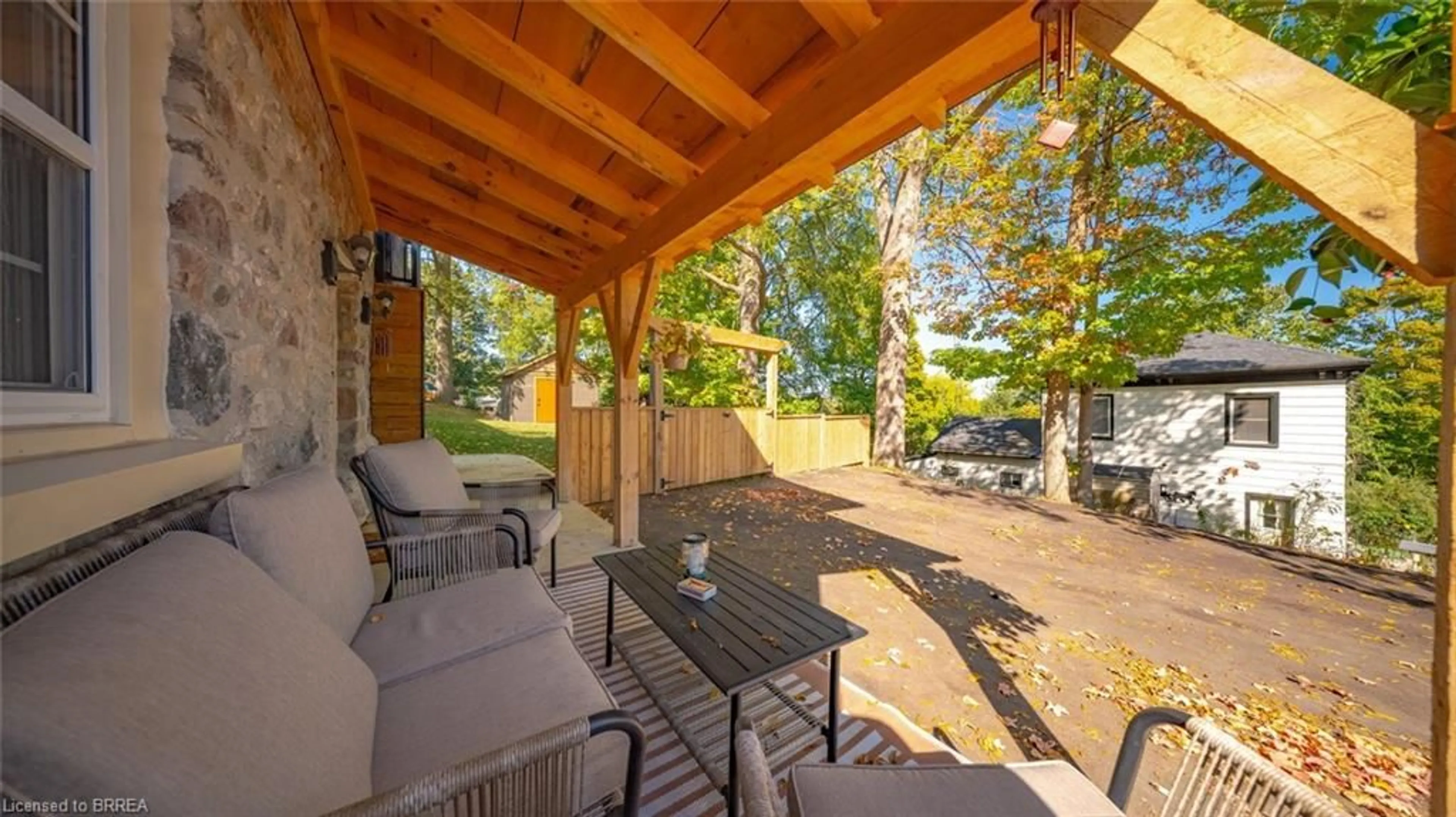 Patio, water/lake/river/ocean view for 64 Main St, Paris Ontario N3L 1E6
