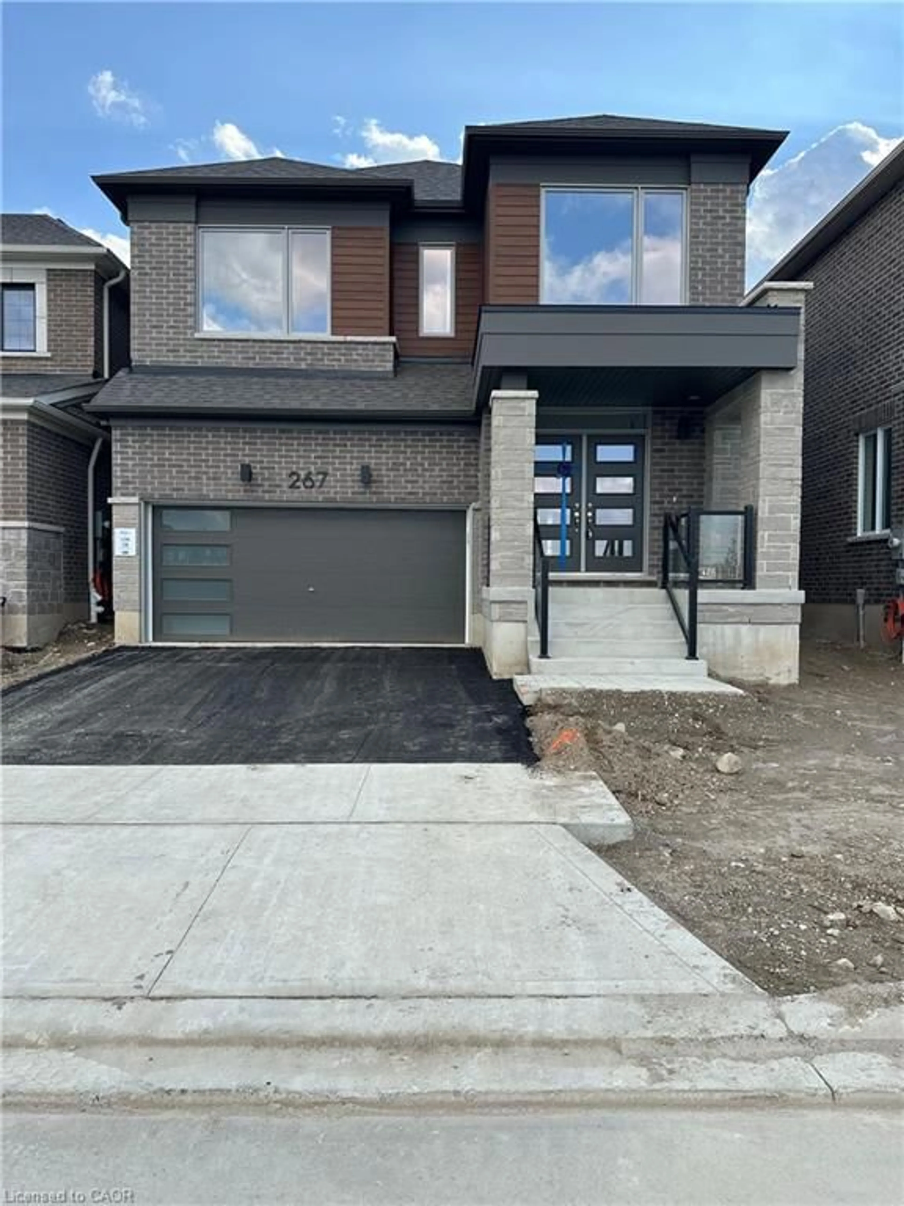 Home with brick exterior material, street for 267 Rosenberg Way, Kitchener Ontario N2R 0S9