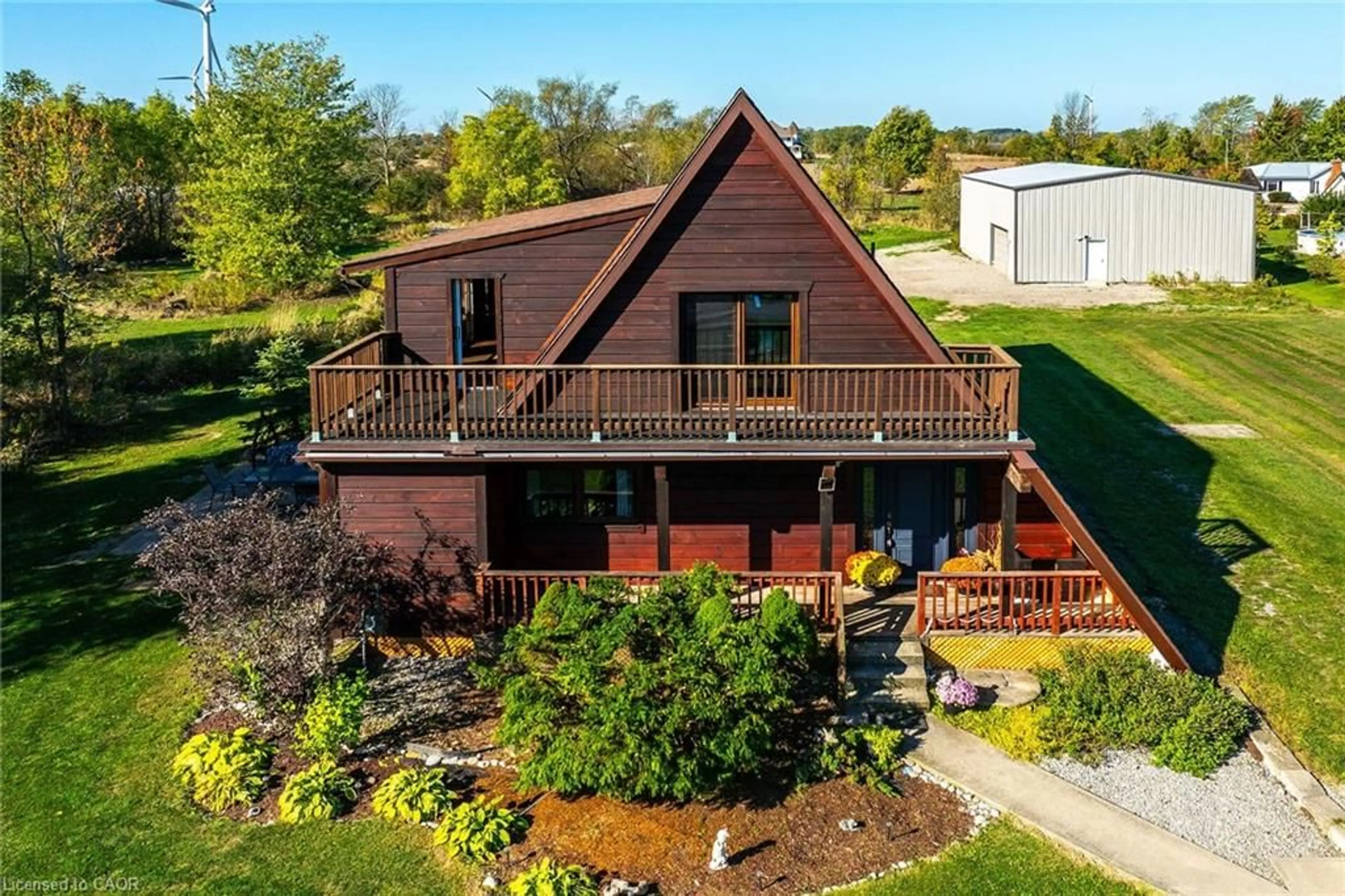 A pic from outside/outdoor area/front of a property/back of a property/a pic from drone, unknown for 10 Kimber Rd, Lowbanks Ontario N0A 1K0