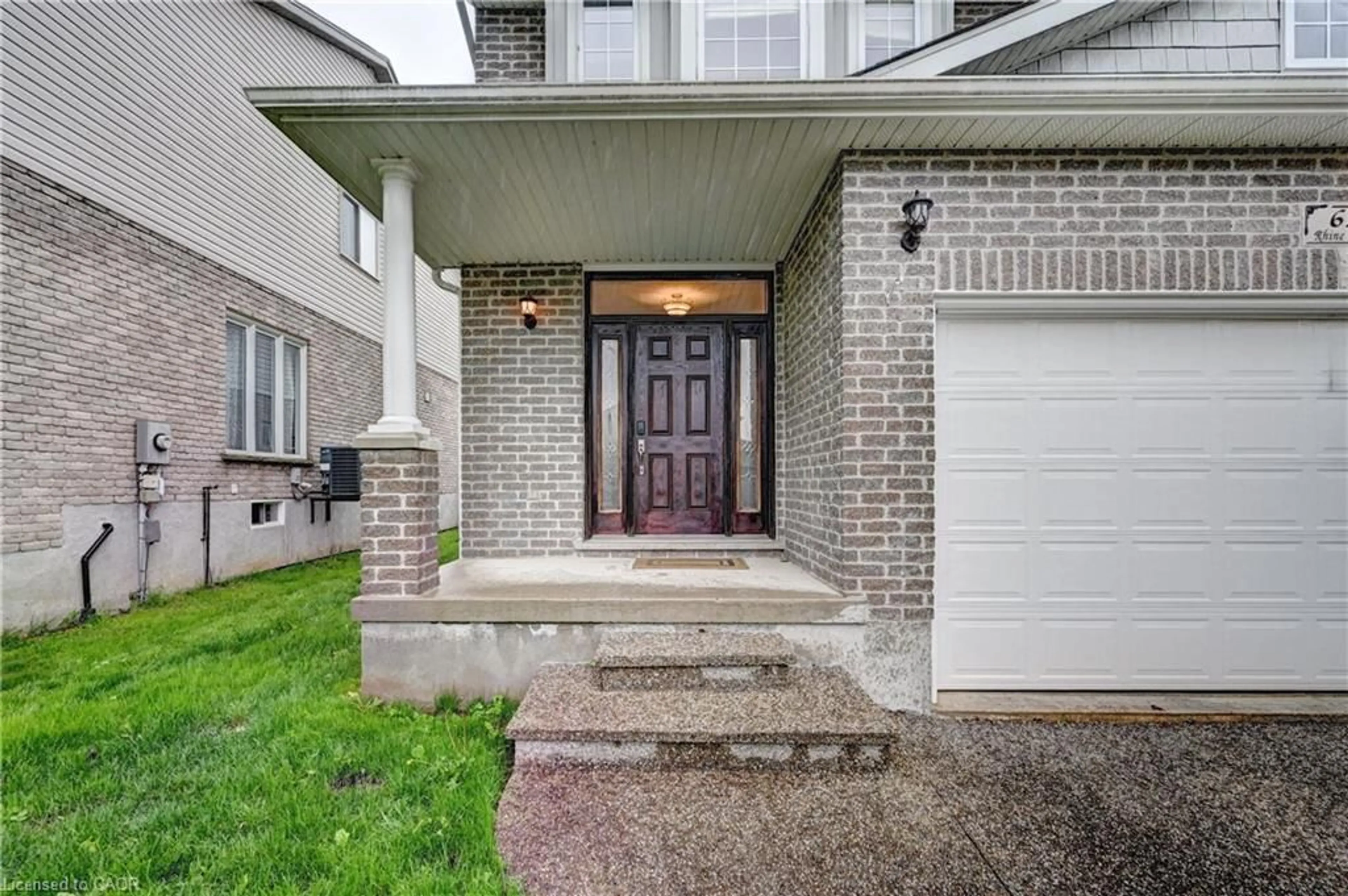 Home with brick exterior material, street for 653 Rhine Fall Dr, Waterloo Ontario N2V 2S8