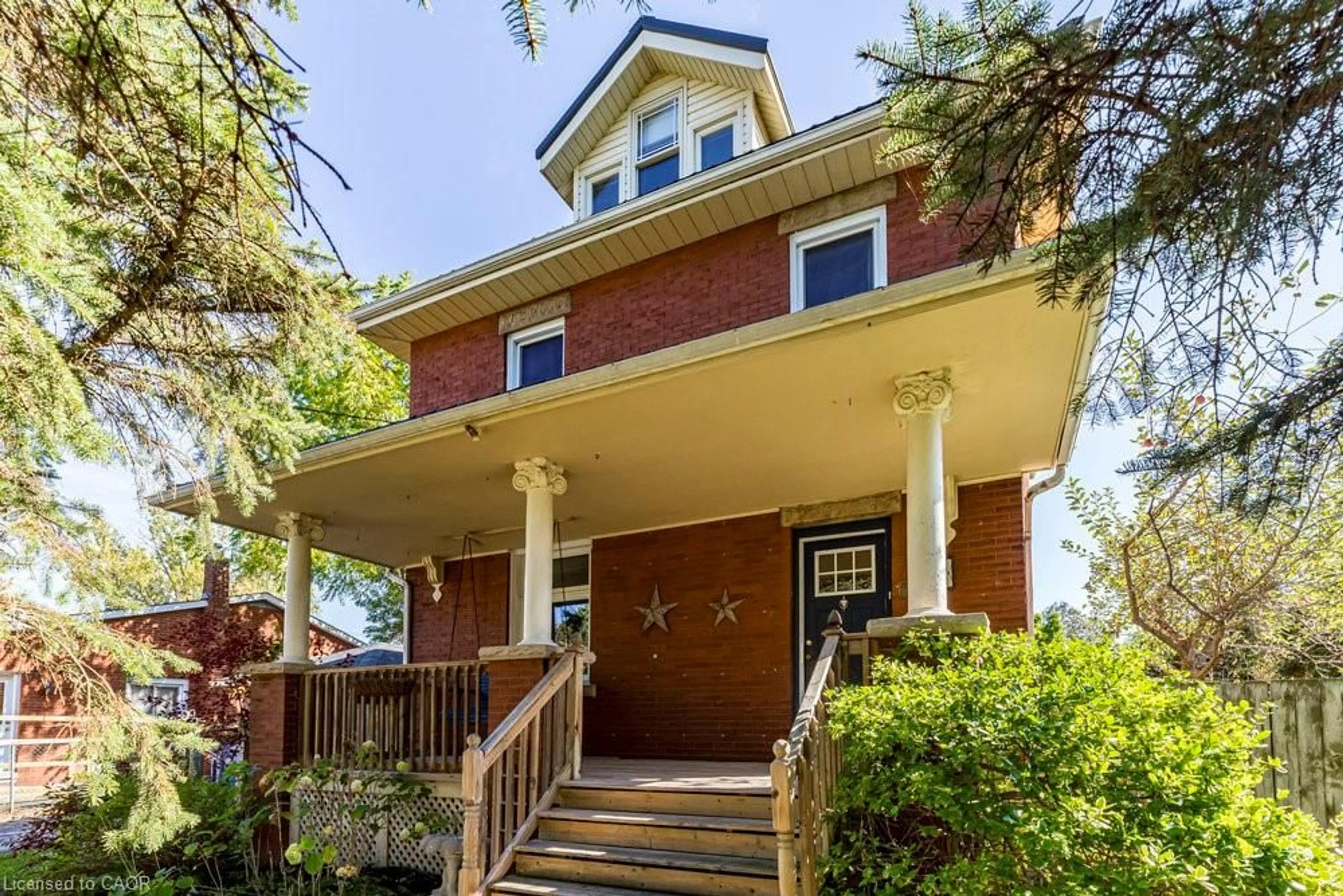 Home with brick exterior material, street for 627 Eramosa Rd, Guelph Ontario N1E 2N7