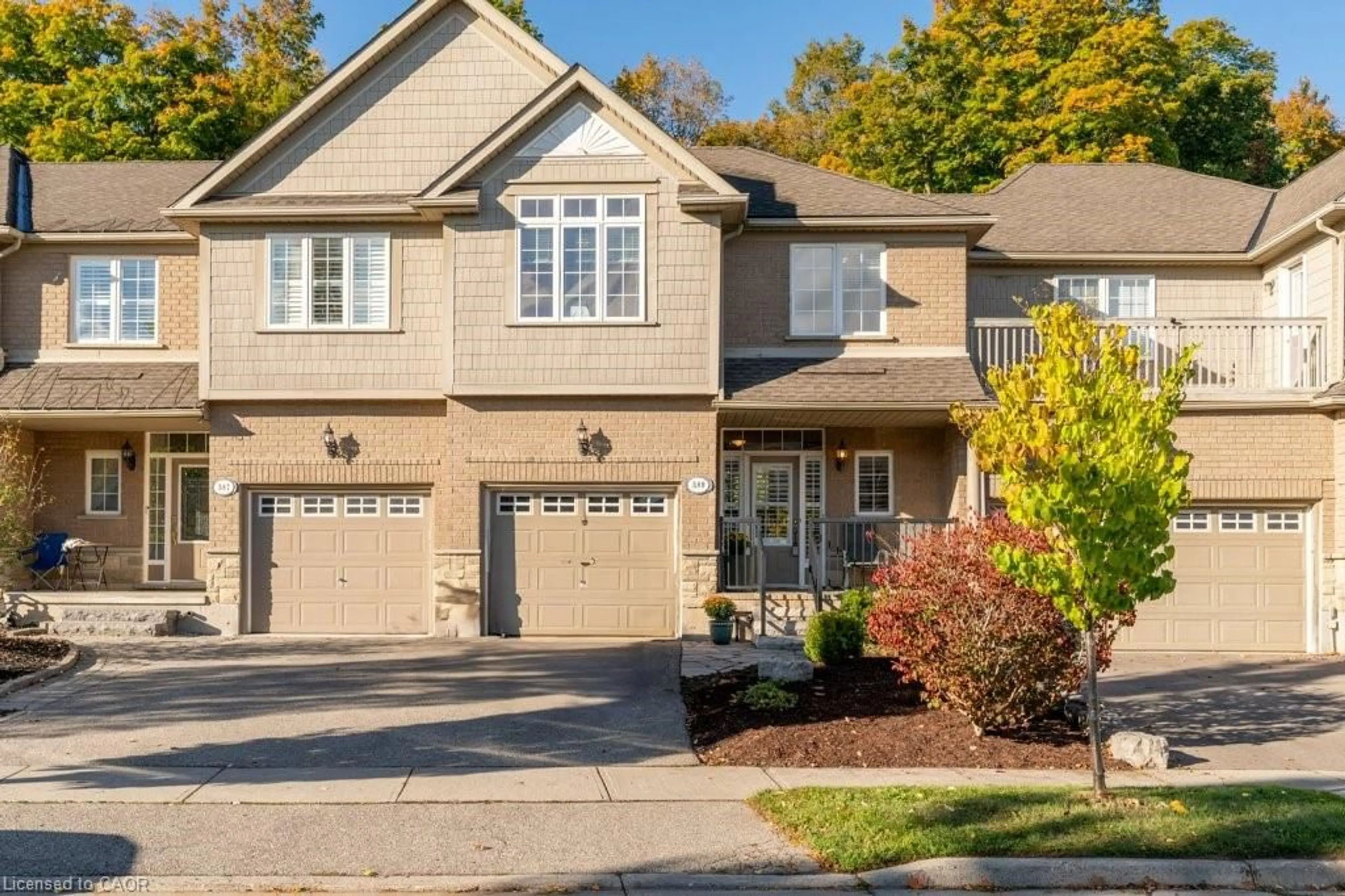 Home with brick exterior material, street for 589 Winterburg Walk, Waterloo Ontario N2V 2M8