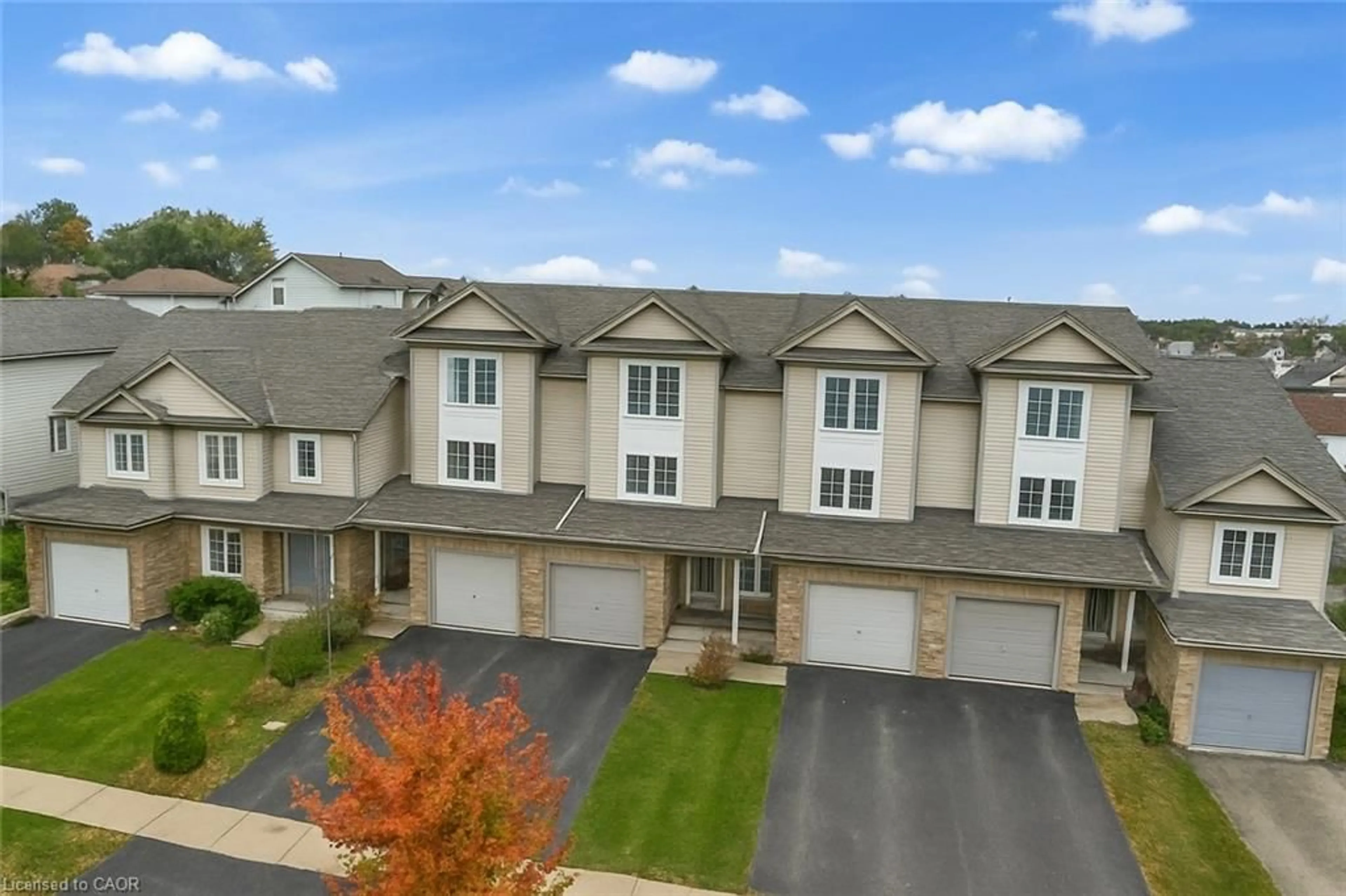 A pic from outside/outdoor area/front of a property/back of a property/a pic from drone, street for 698 Activa Ave, Kitchener Ontario N2E 4E1