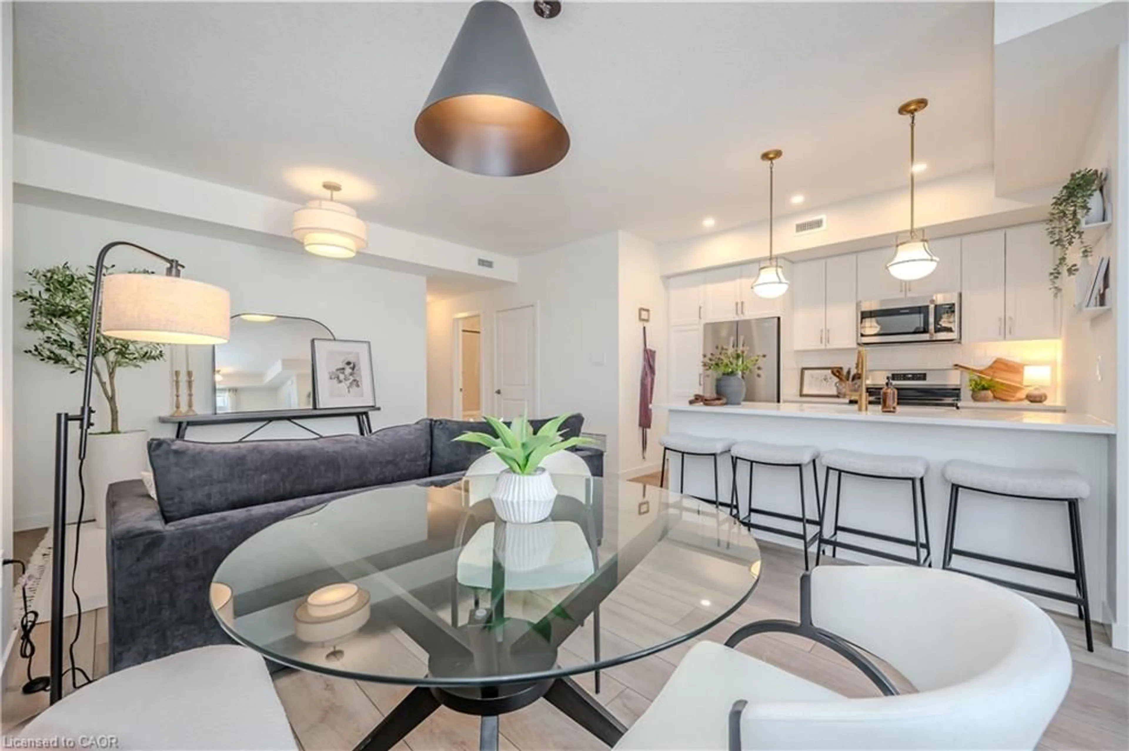 Living room with furniture, unknown for 824 Woolwich St #105, Guelph Ontario N1H 1G8