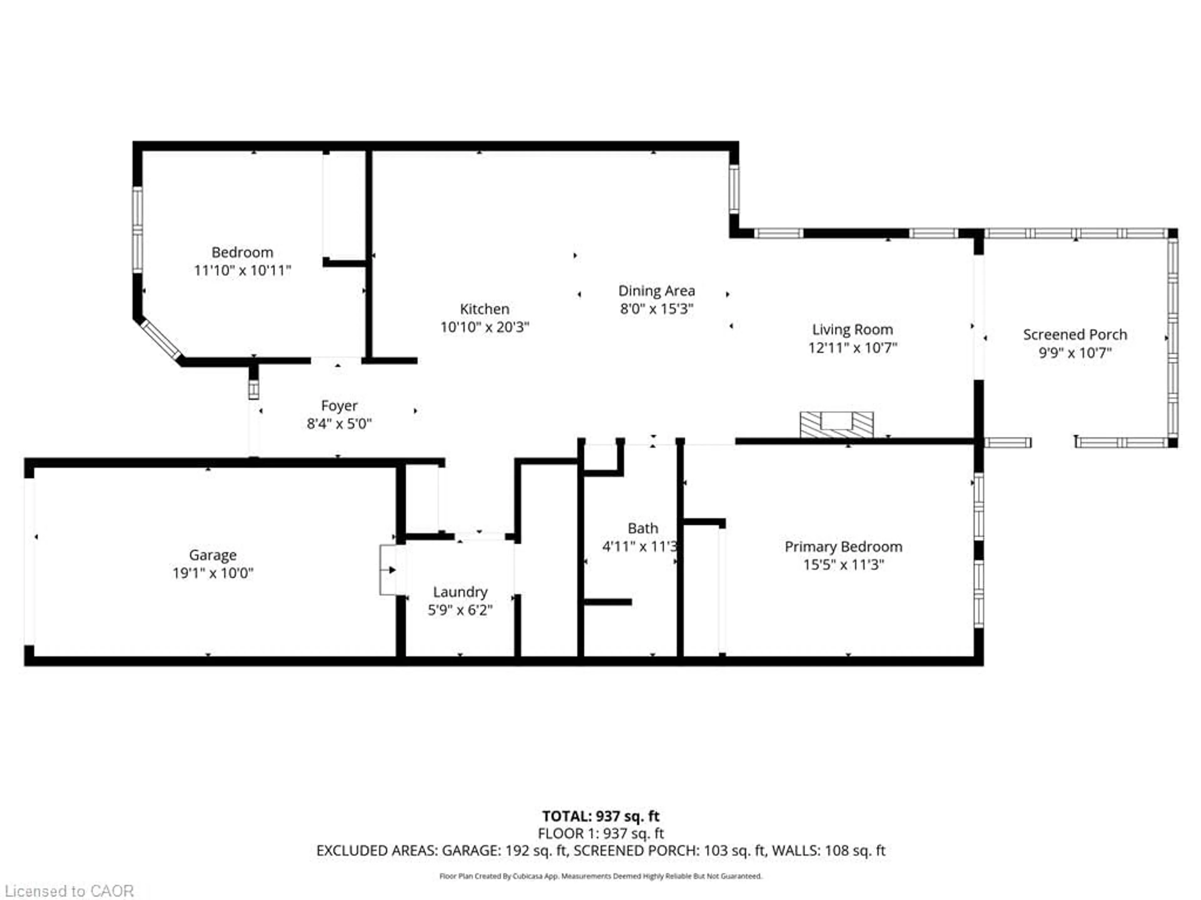 Floor plan for 18 Long Point Blvd, Port Rowan Ontario N0E 1M0