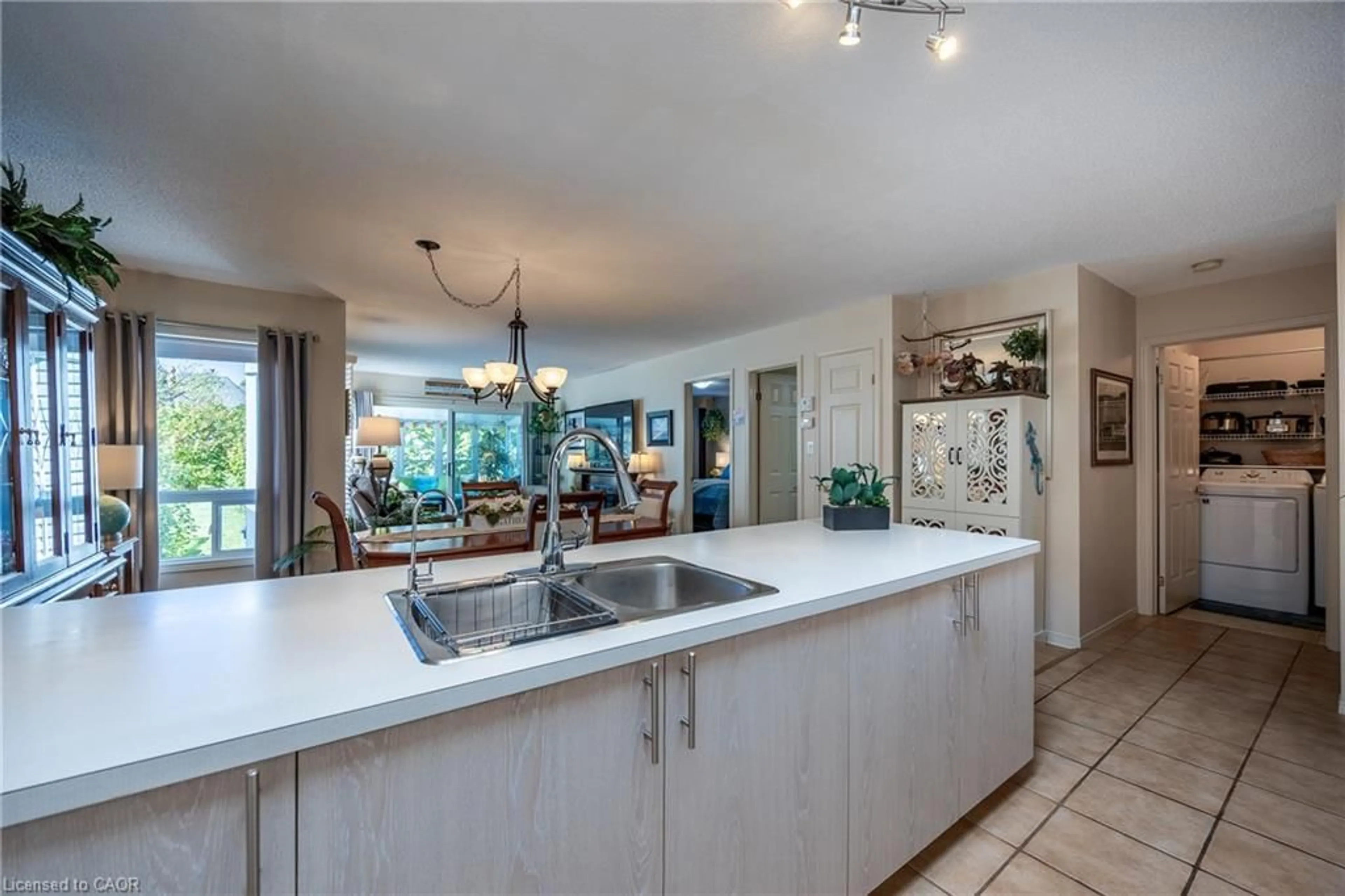 Open concept kitchen, ceramic/tile floor for 18 Long Point Blvd, Port Rowan Ontario N0E 1M0