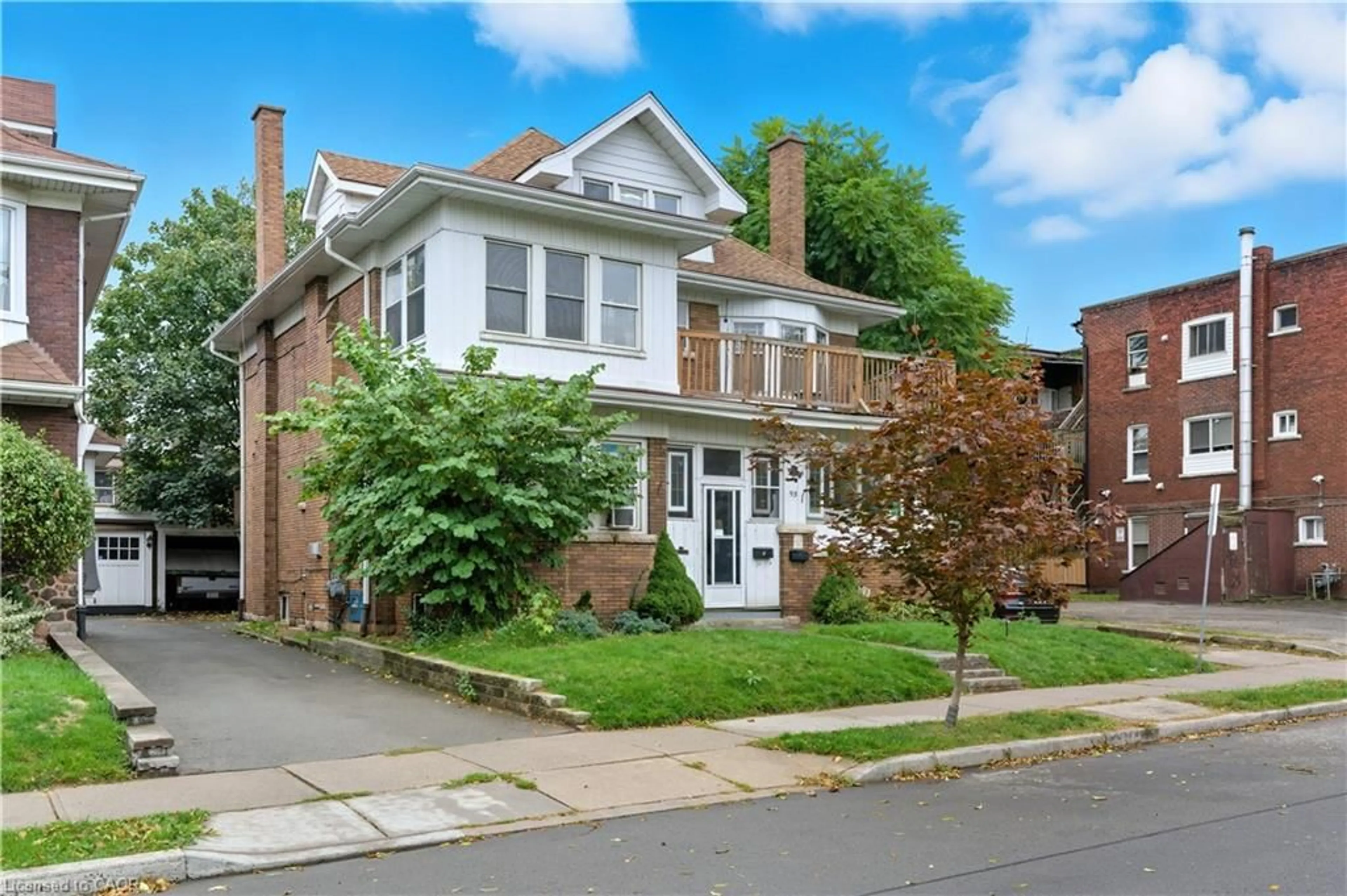 Home with brick exterior material, street for 93 Barnesdale Blvd, Hamilton Ontario L8M 2V5
