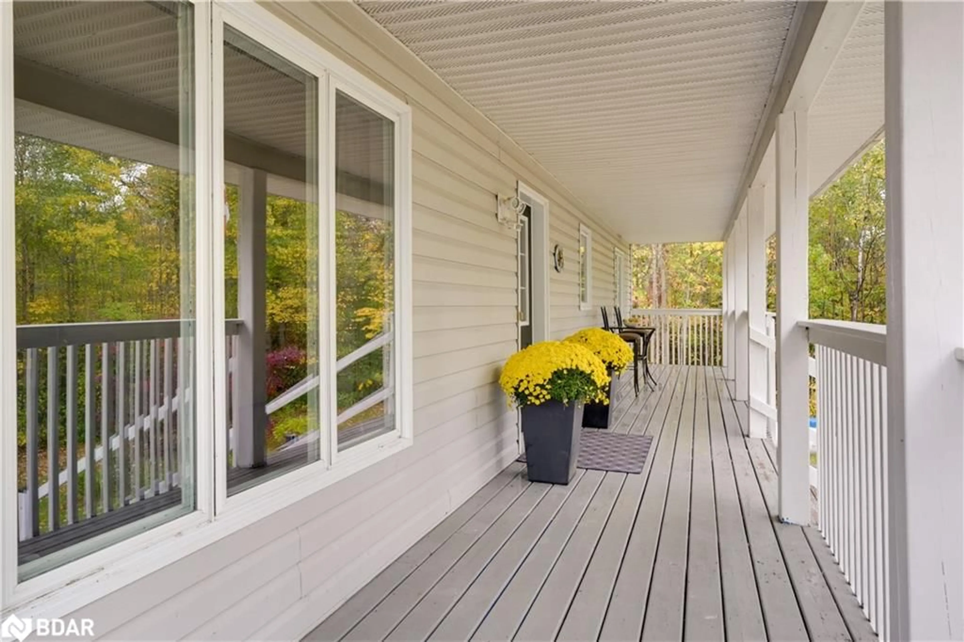 Home with vinyl exterior material, street for 2372 Kinnear Sideroad, Coldwater Ontario L0K 1E0