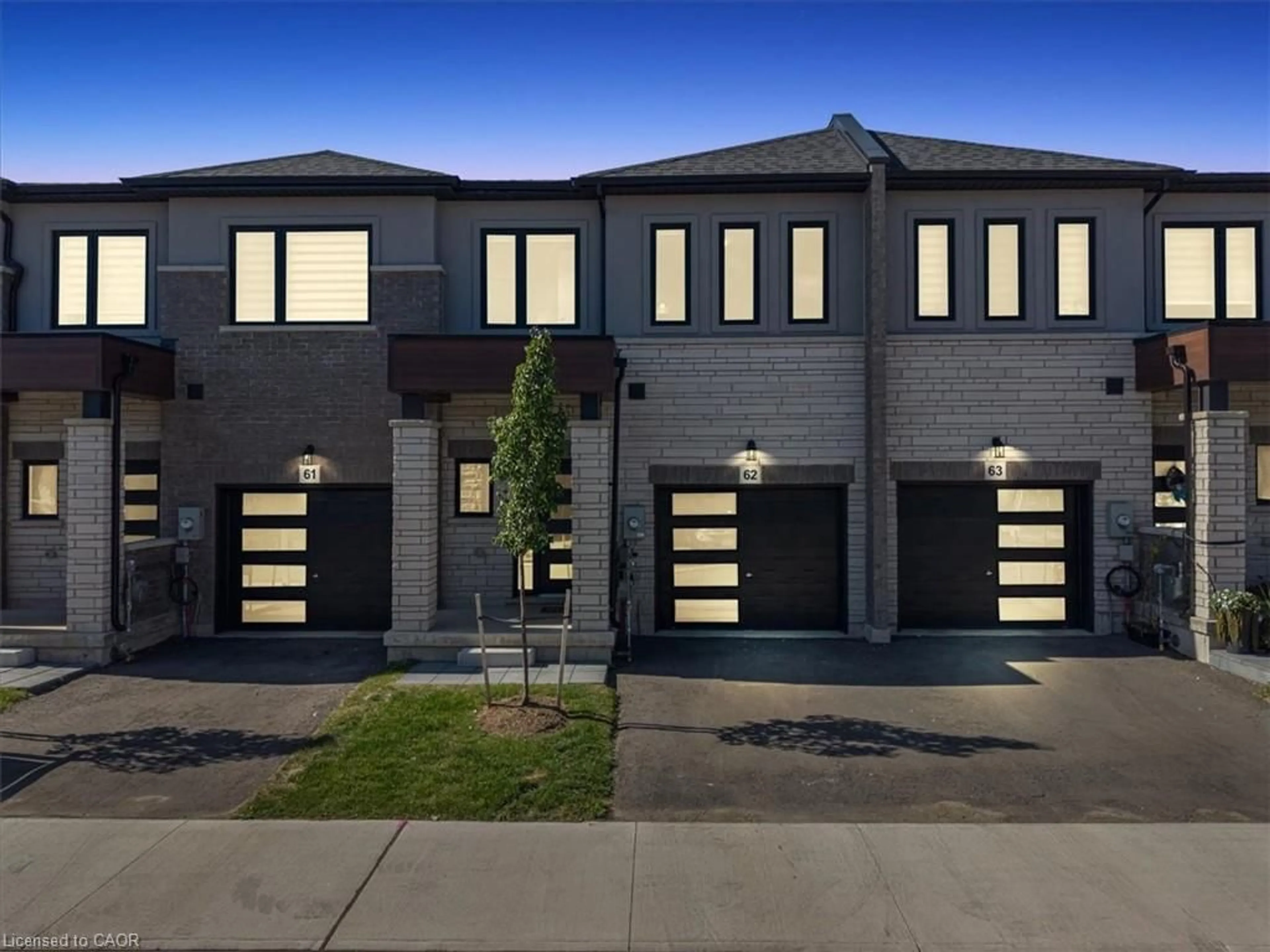 Home with brick exterior material, street for 155 Equestrian Way #62, Cambridge Ontario N3E 0E8