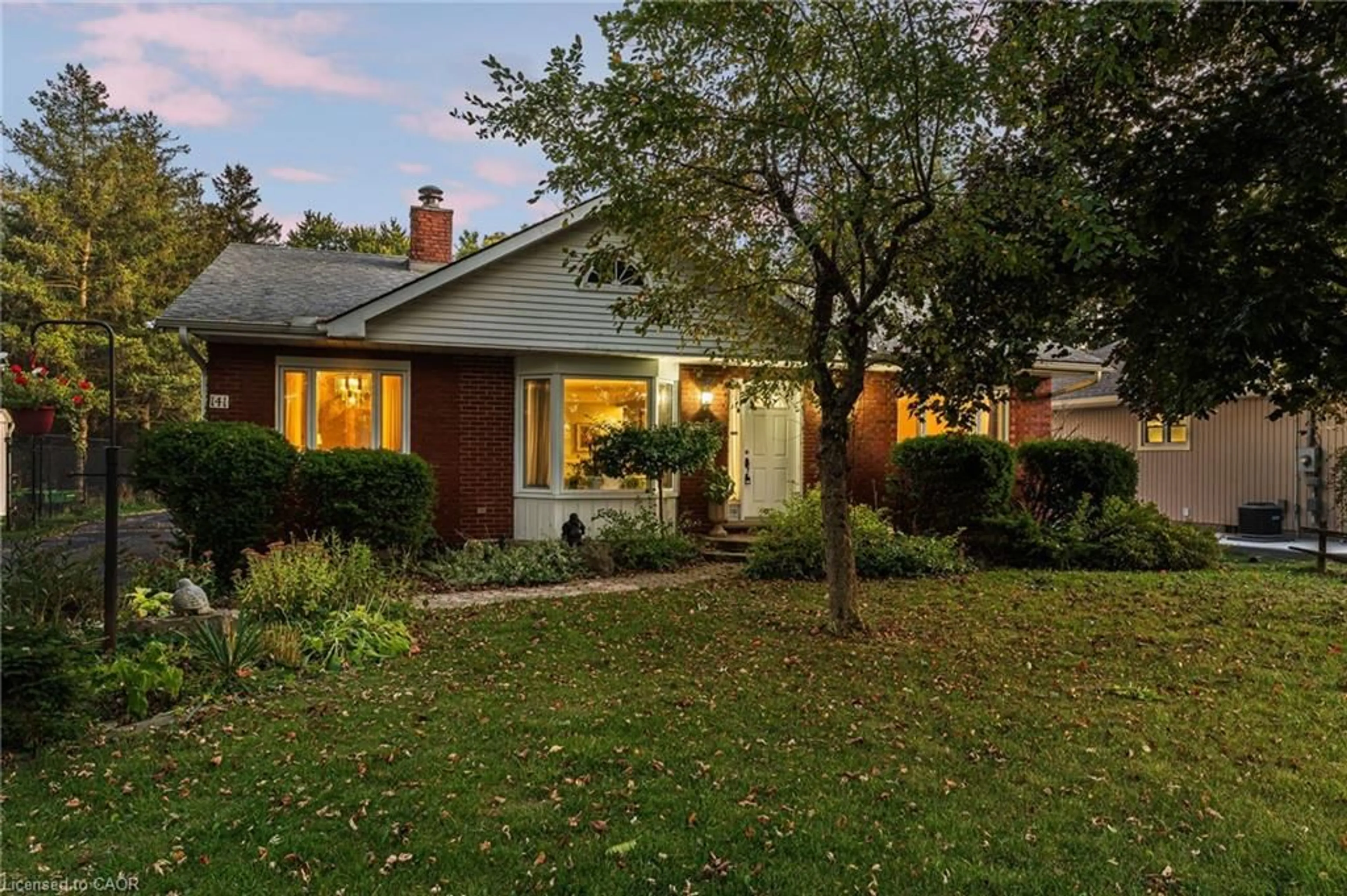 Home with brick exterior material, street for 141 Riverbank Dr, Cambridge Ontario N3H 4R6