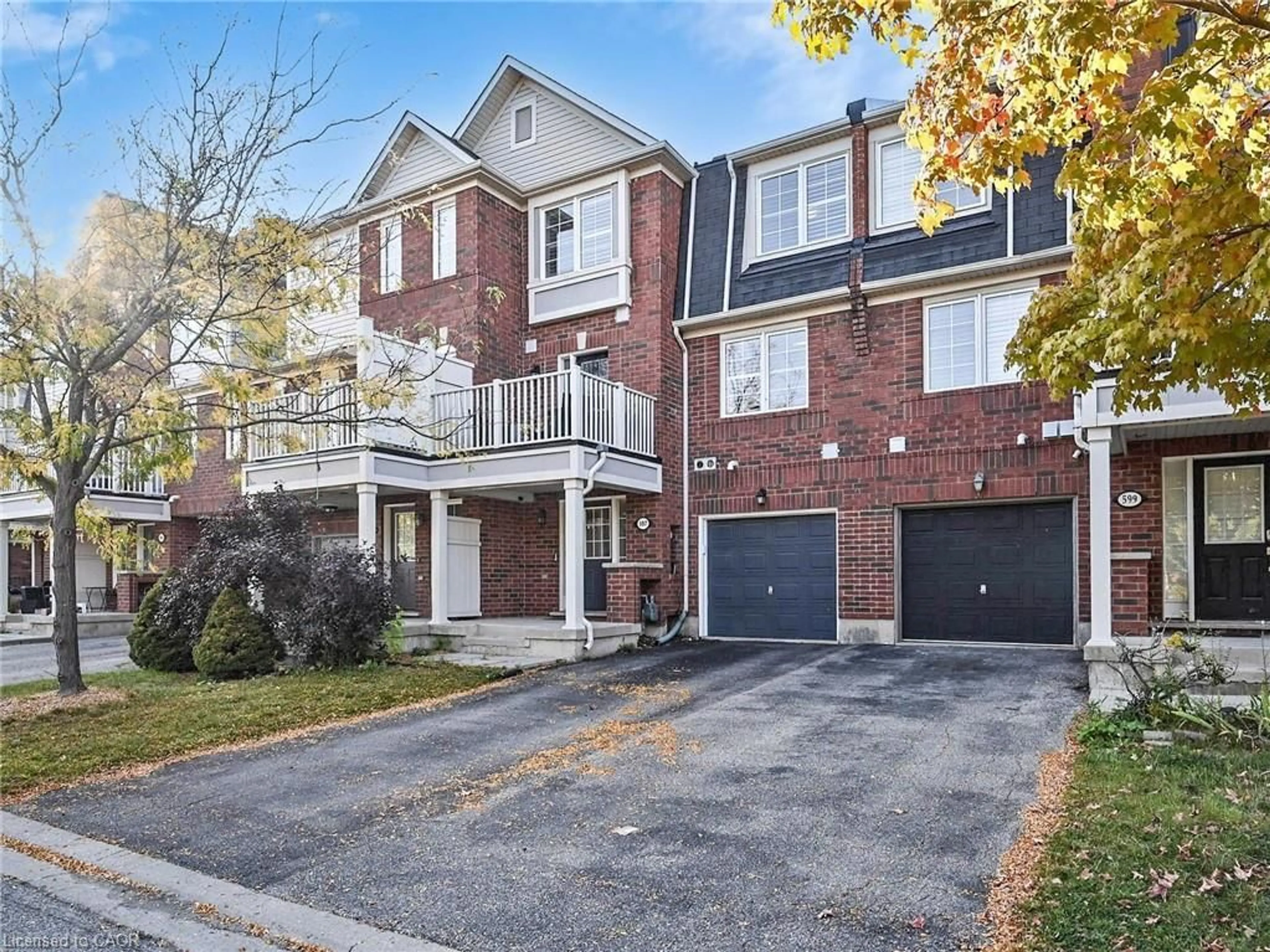 Home with brick exterior material, street for 597 Speyer Cir, Milton Ontario L9T 0Y5