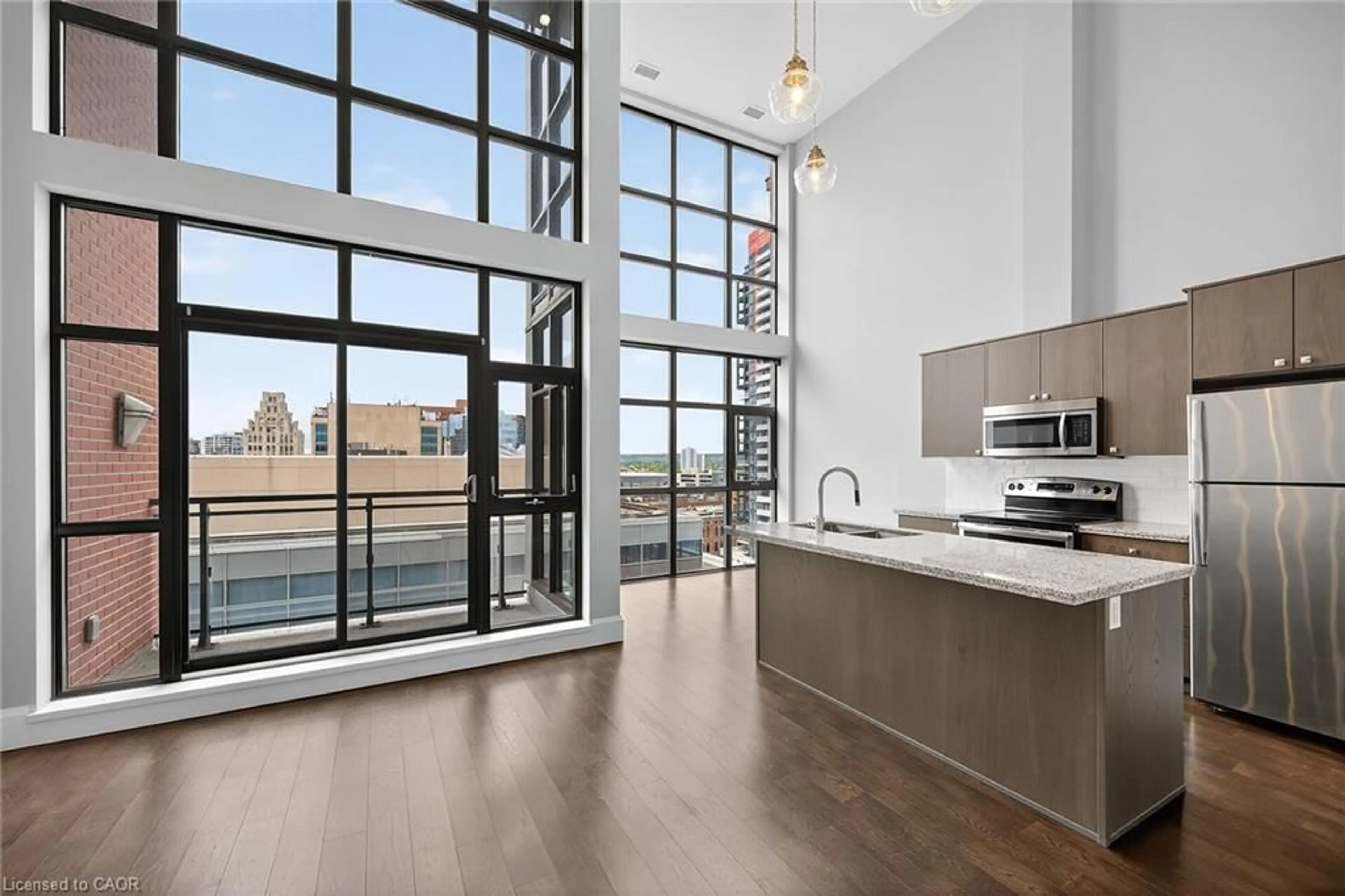 Open concept kitchen, unknown for 112 King St #LPH6, Hamilton Ontario L8N 1A8