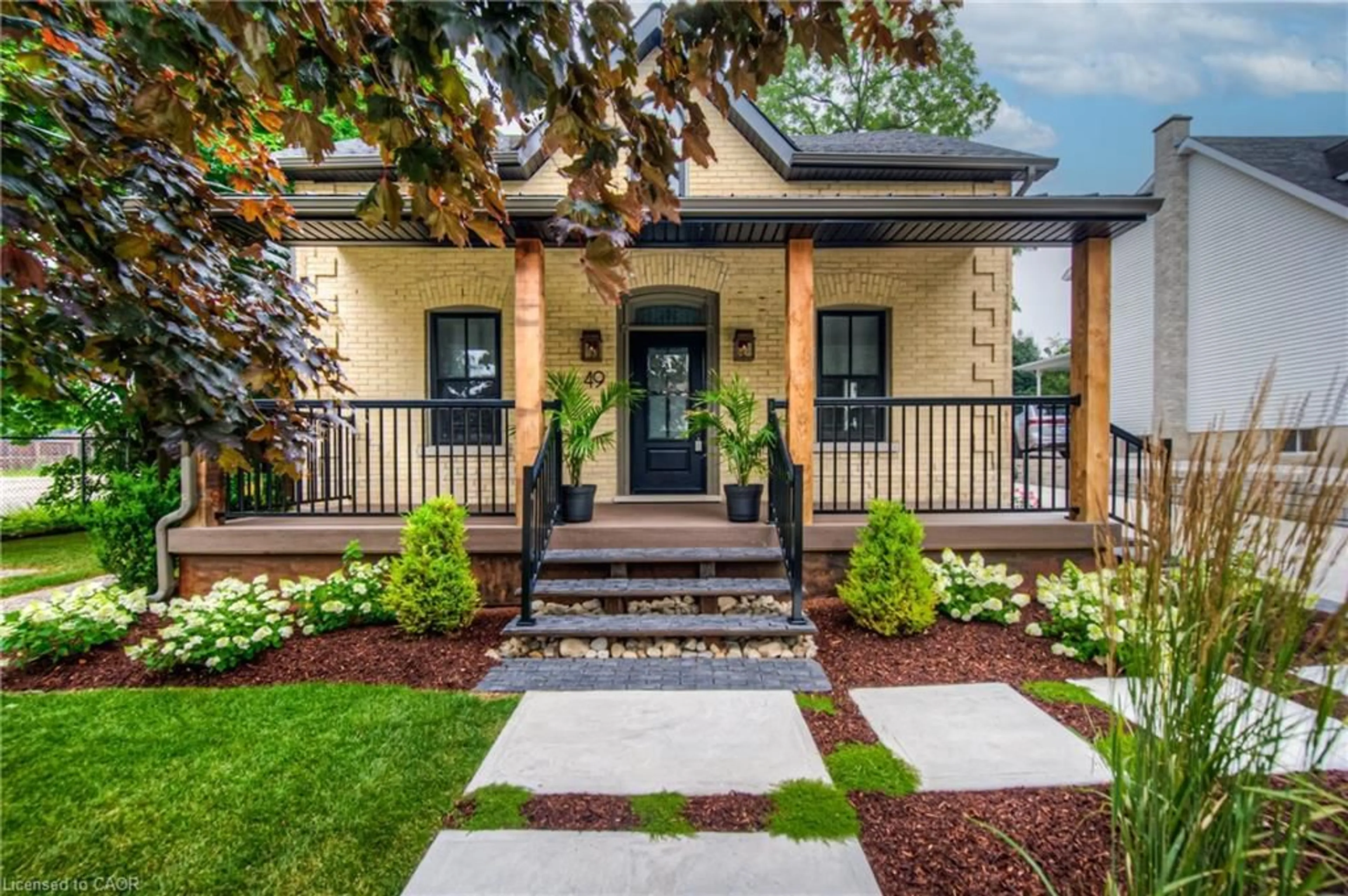 Home with brick exterior material, street for 49 Elliot St, Ayr Ontario N0B 1E0