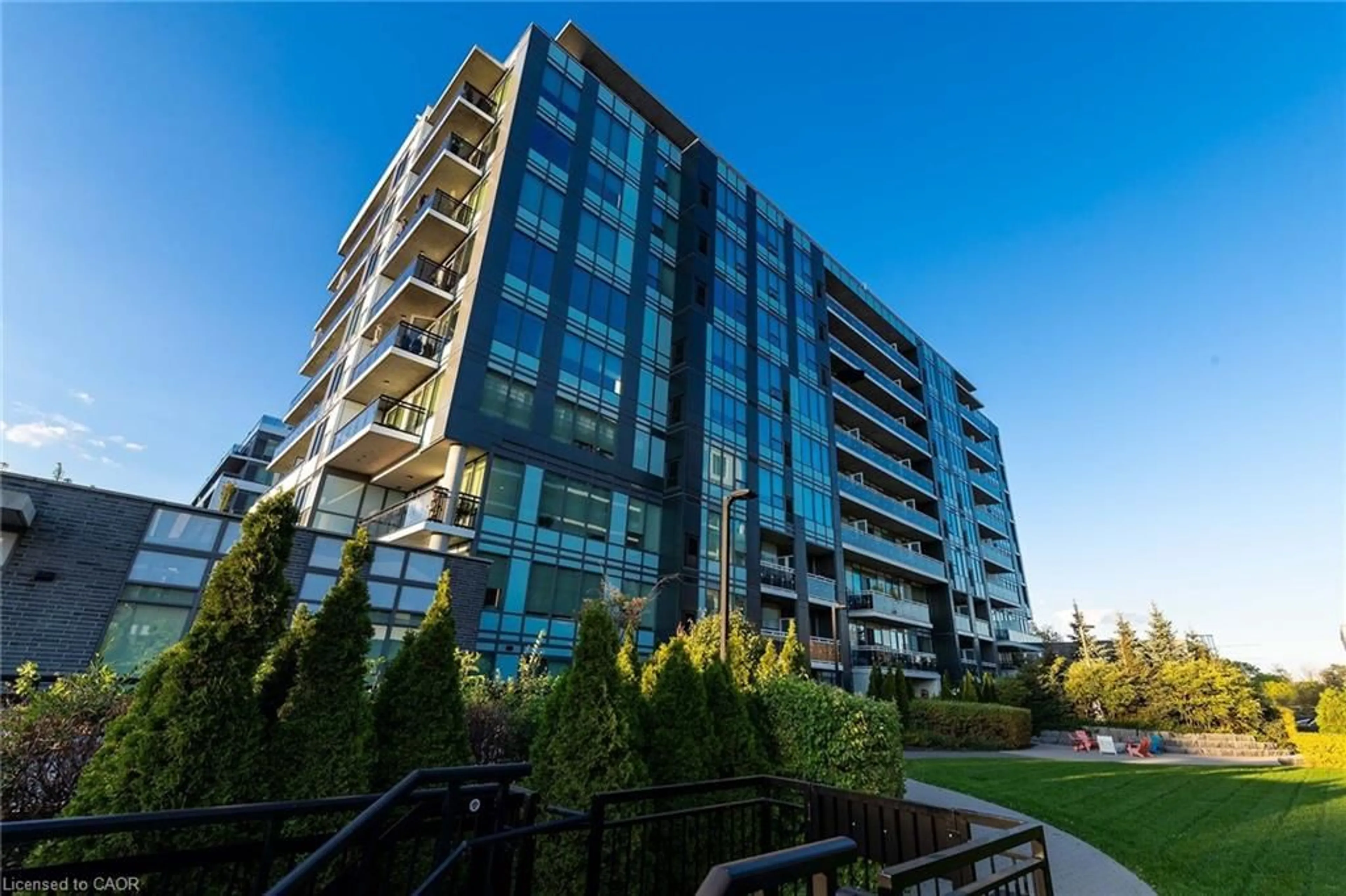 Patio, building for 63 Arthur St #205, Guelph Ontario N1E 0A8