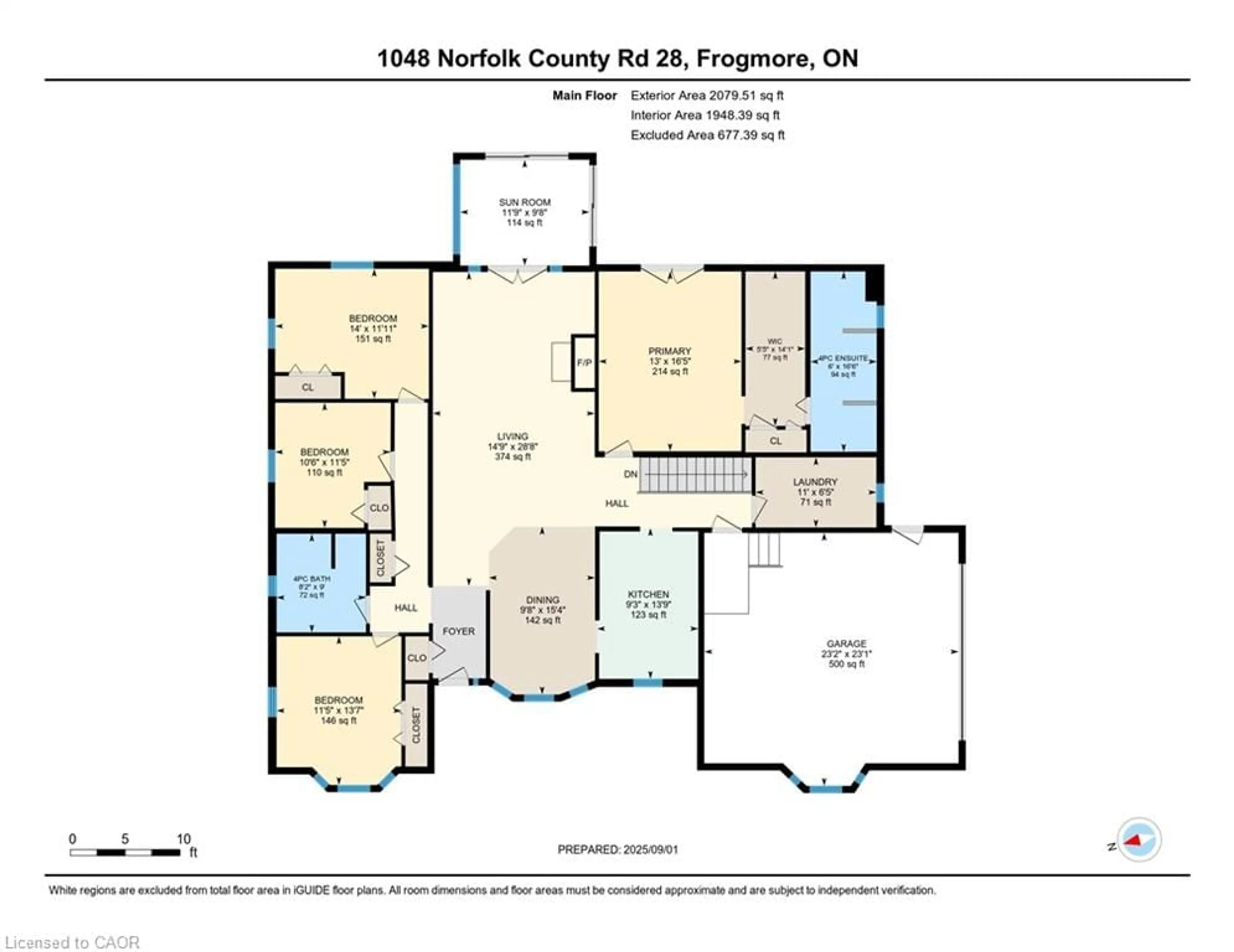 Floor plan for 1048 Norfolk County Rd 28, Frogmore Ontario N0E 1G0