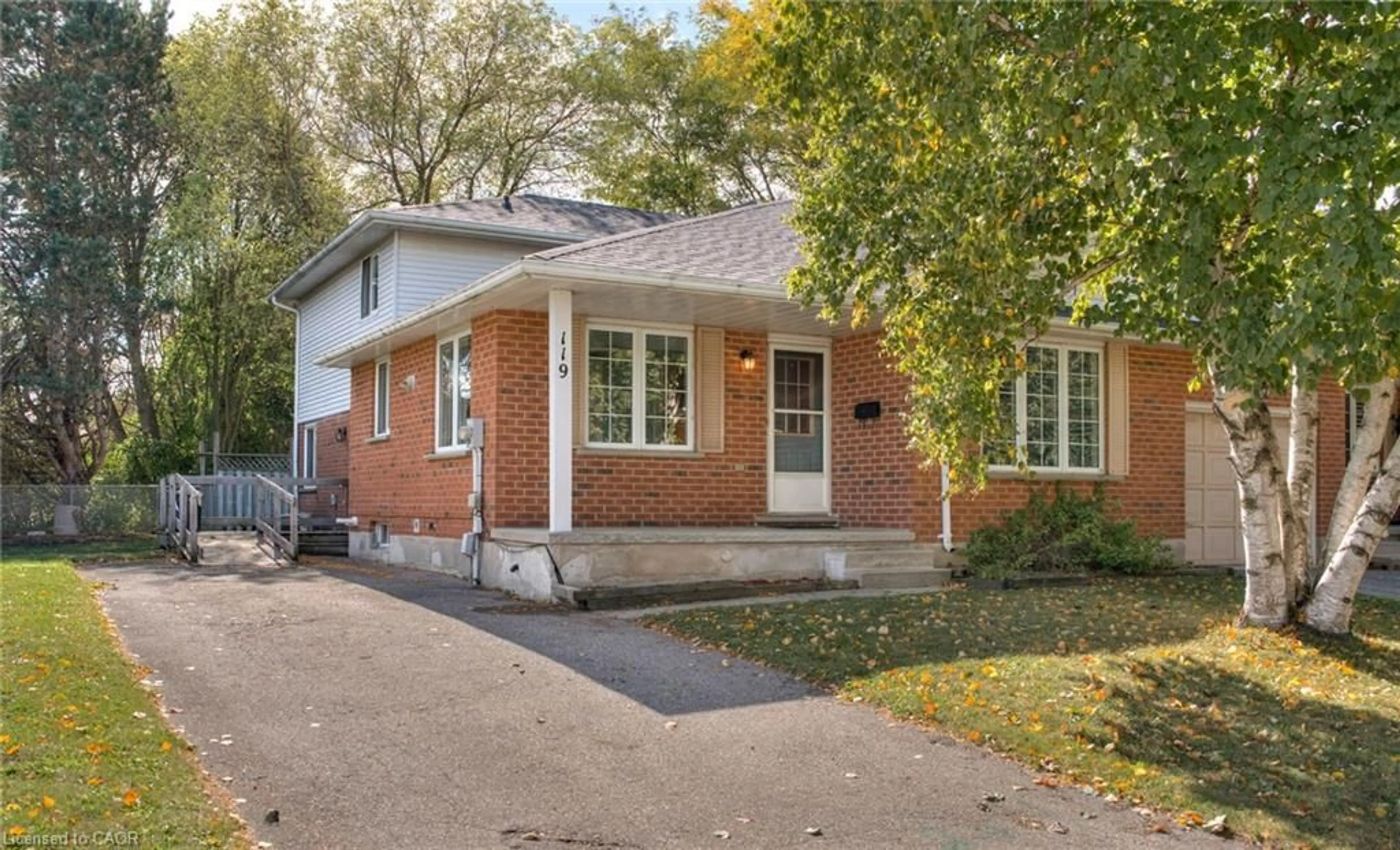 Home with brick exterior material, street for 119 Keewatin Ave, Kitchener Ontario N2B 3L9