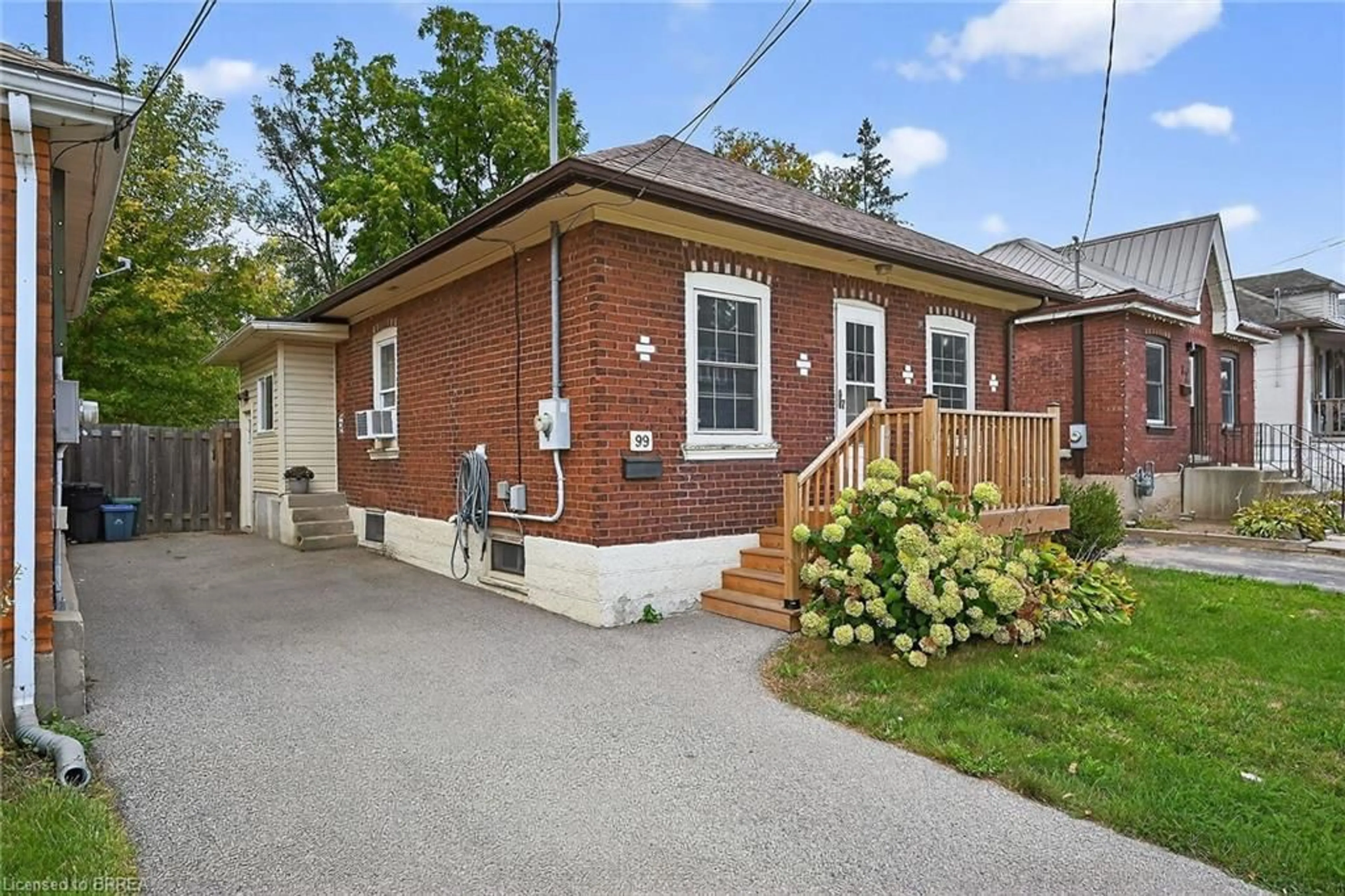 Home with brick exterior material, street for 99 Maitland St, Brantford Ontario N3S 6L5