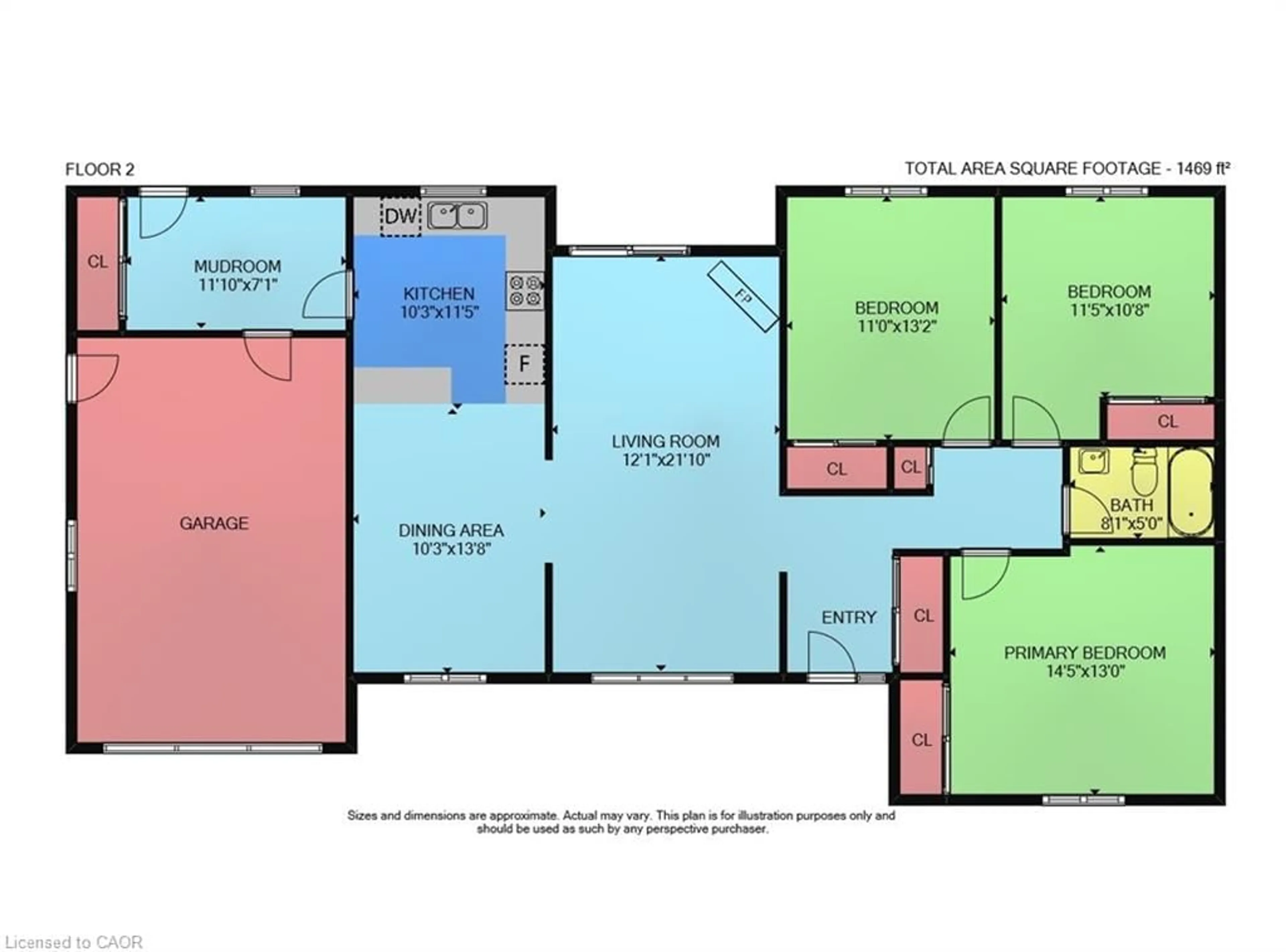 Floor plan for 162 Young Rd, Dunnville Ontario N1A 2W7