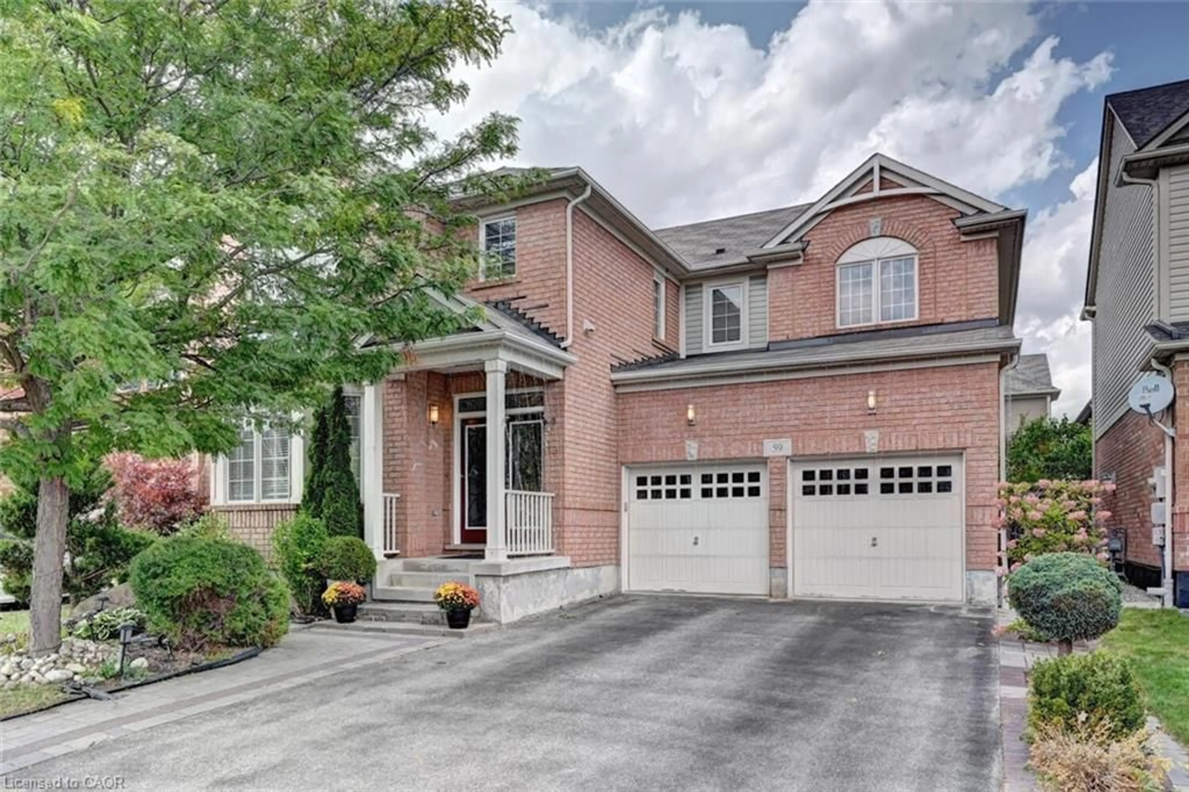 Home with brick exterior material, street for 59 Apple Dr, Cambridge Ontario N3C 0E7