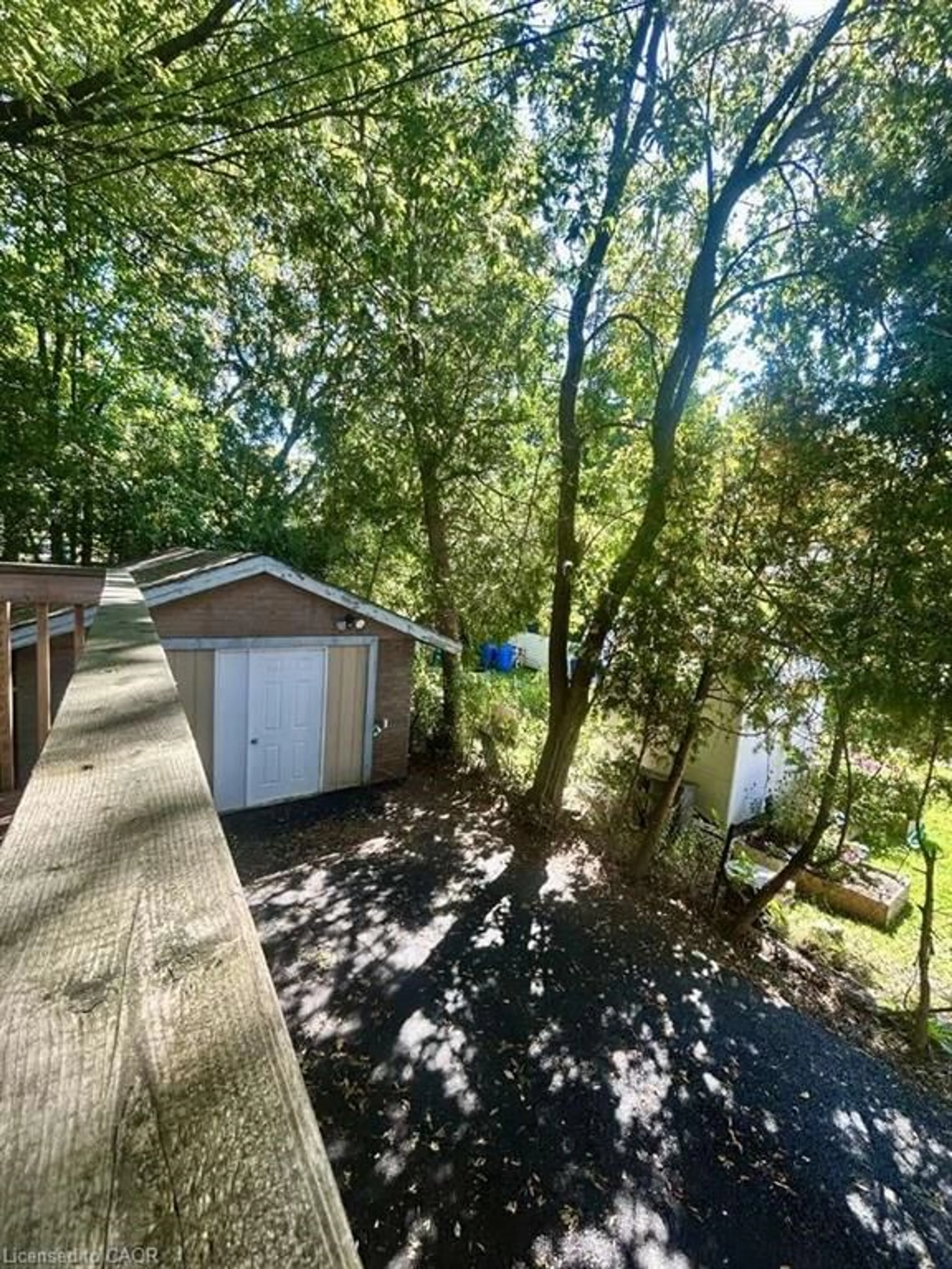 A pic from outside/outdoor area/front of a property/back of a property/a pic from drone, forest/trees view for 740 Charlotte St, Sudbury Ontario P3E 4C3
