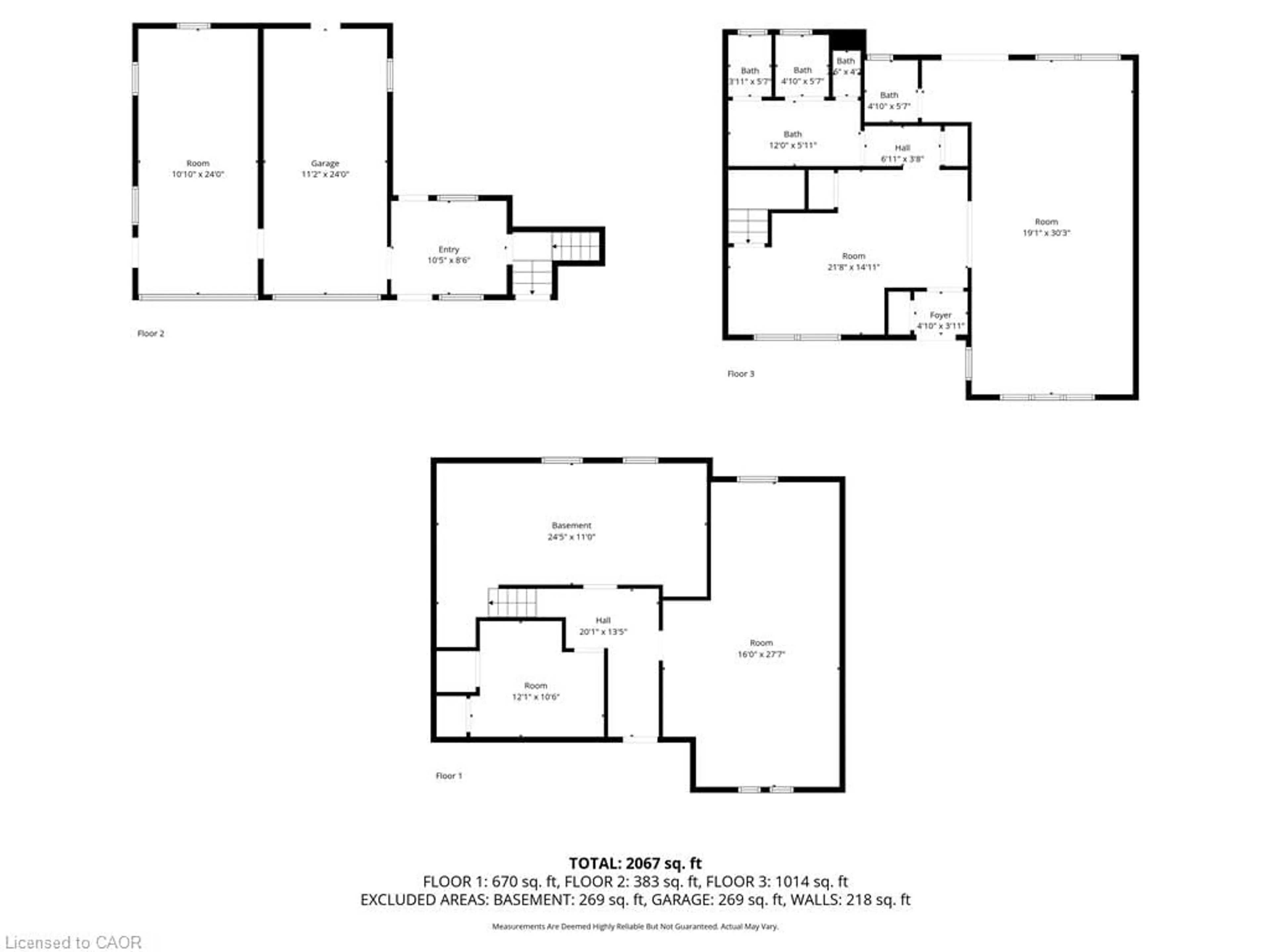 Floor plan for 87 Blandford St, Innerkip Ontario N0J 1M0