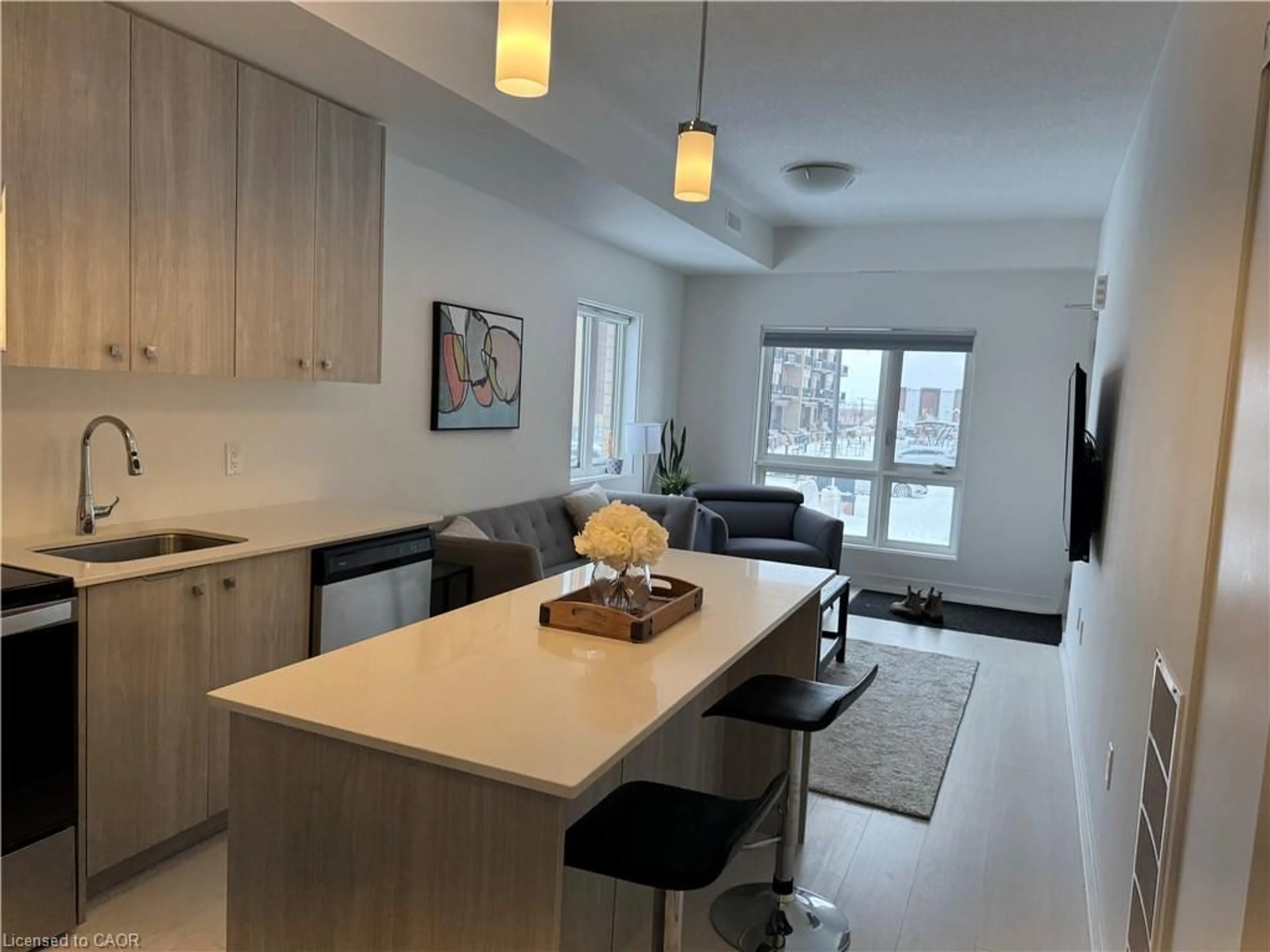 Open concept kitchen, unknown for 10 Palace St #B10, Kitchener Ontario N2E 0J3