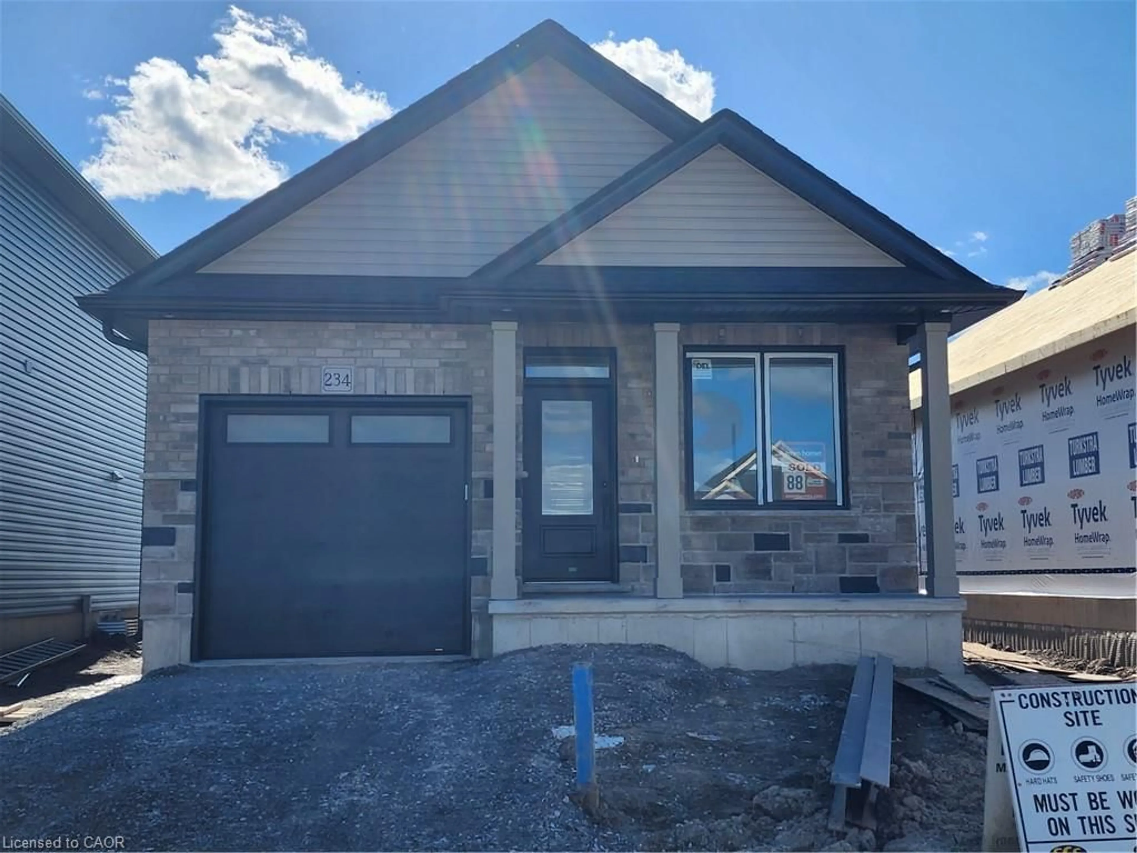 Home with brick exterior material, street for 42 Rogers St, Jarvis Ontario N0A 1J0