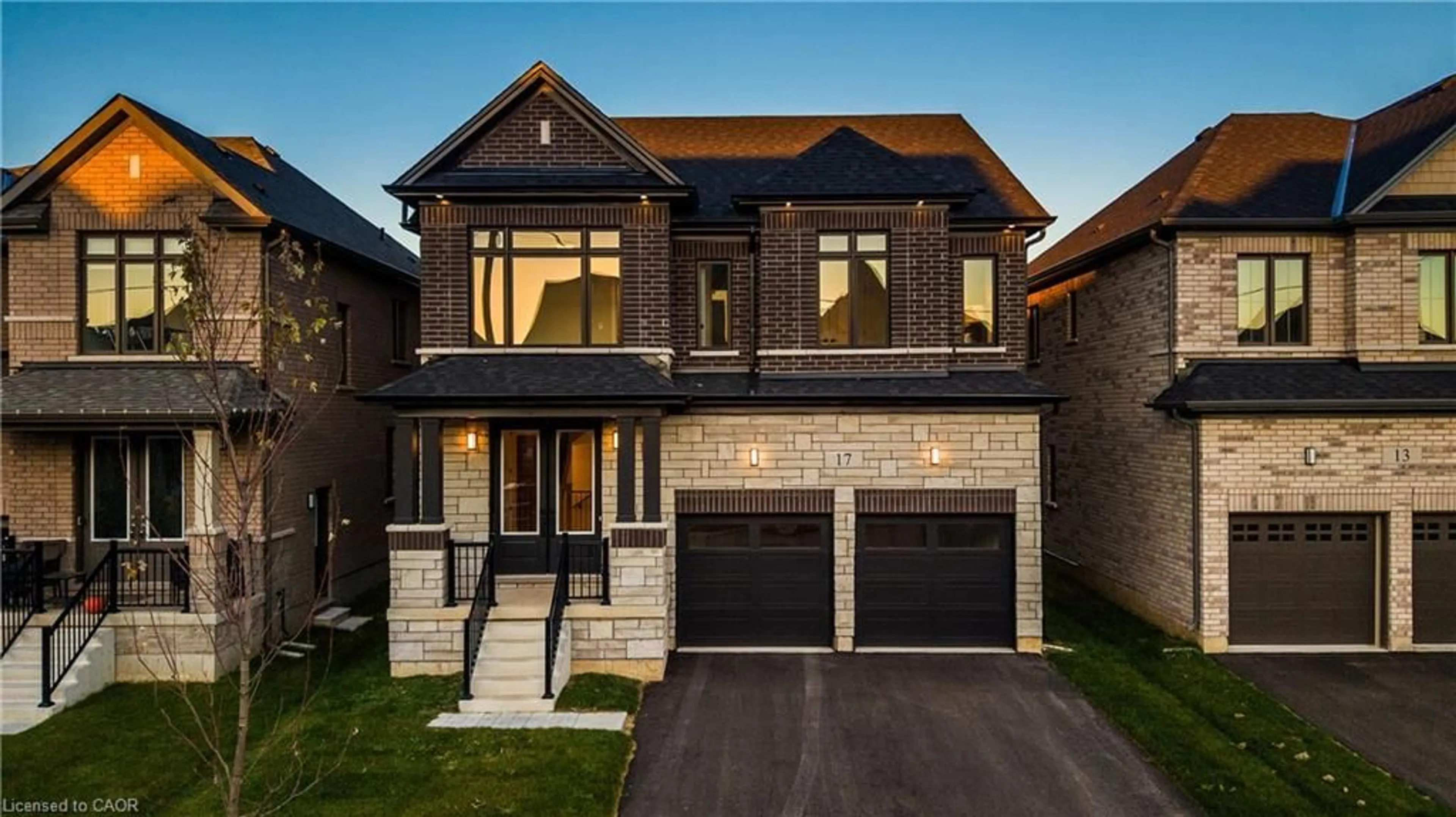 Home with brick exterior material, street for 17 Mary Watson St, North Dumfries Ontario N0B 1E0