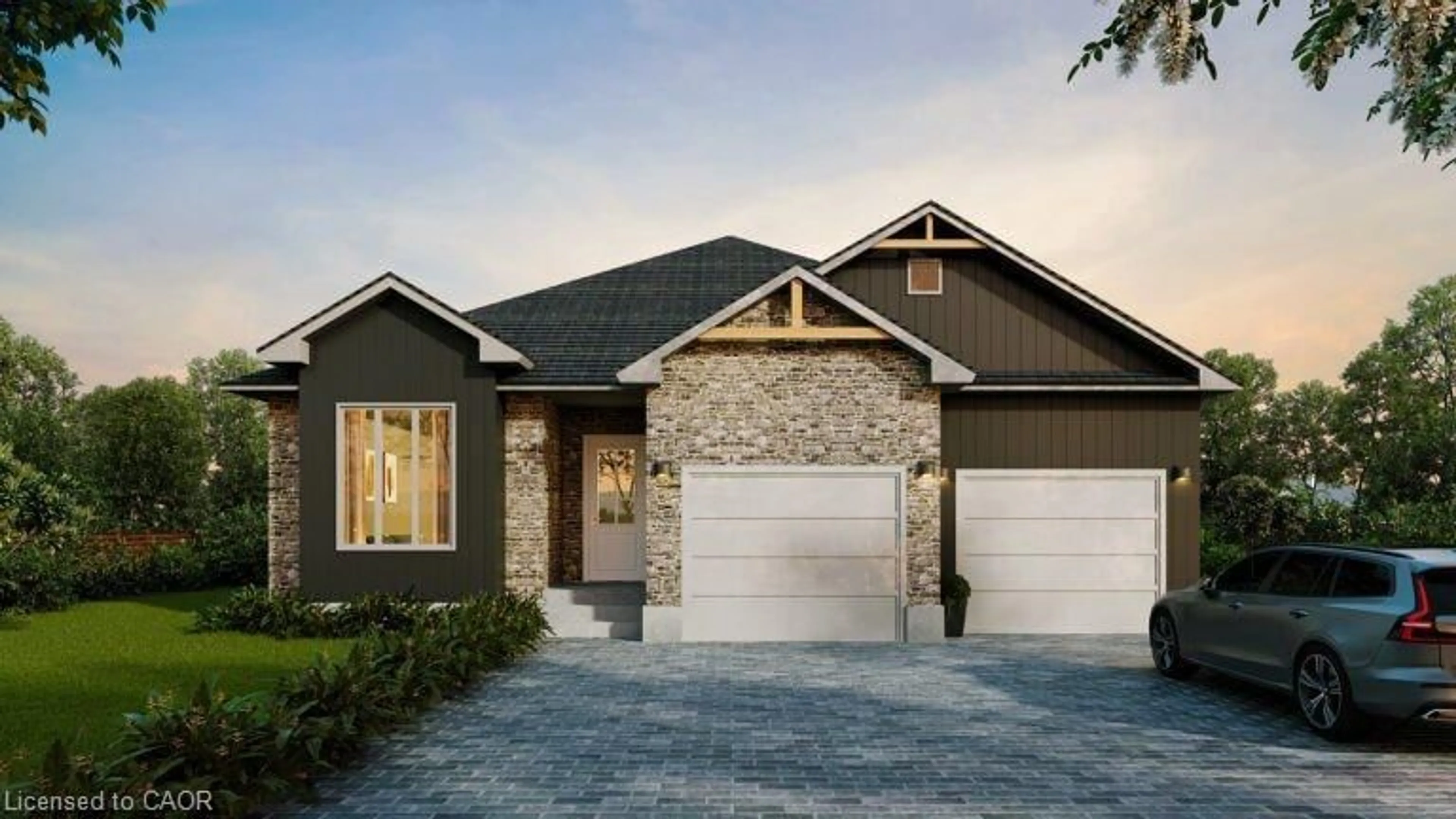 Home with brick exterior material, street for 186 Bridge Cres, Minto Ontario N0G 2P0