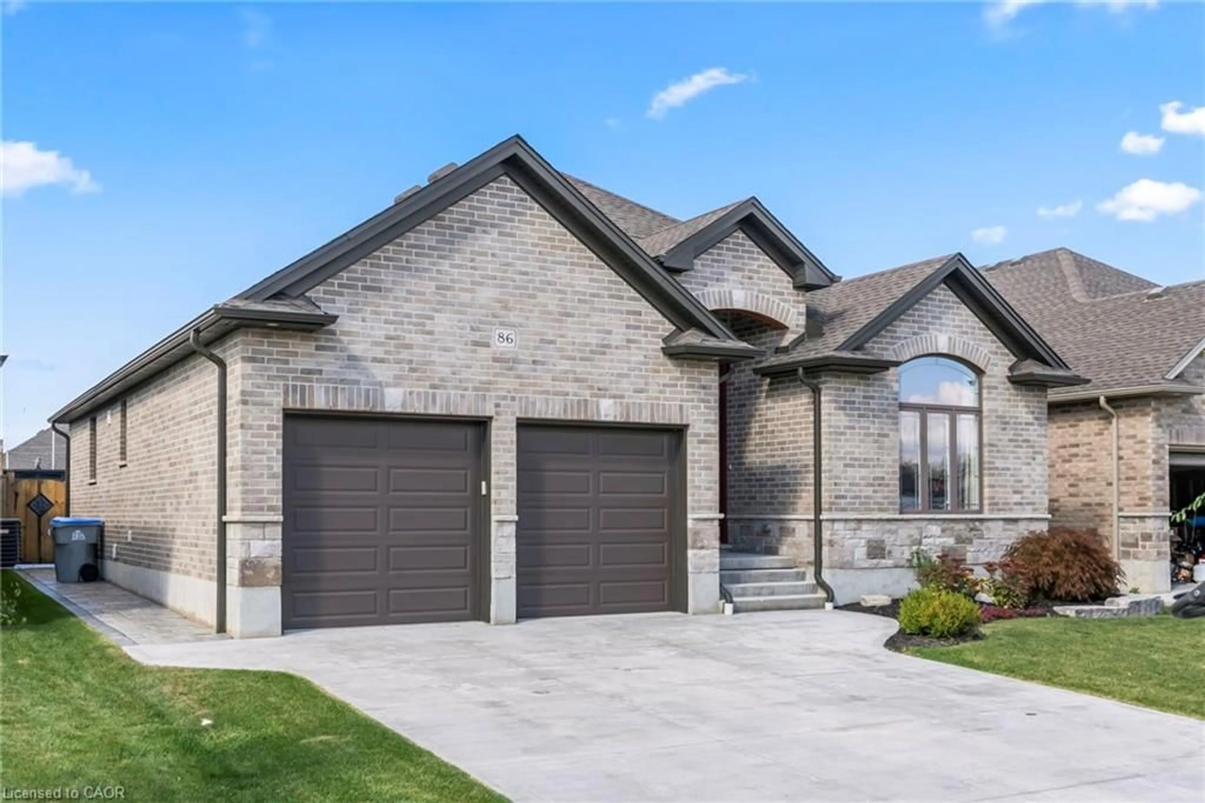 Home with brick exterior material, street for 86 Forbes Cres, Listowel Ontario N4W 0B8