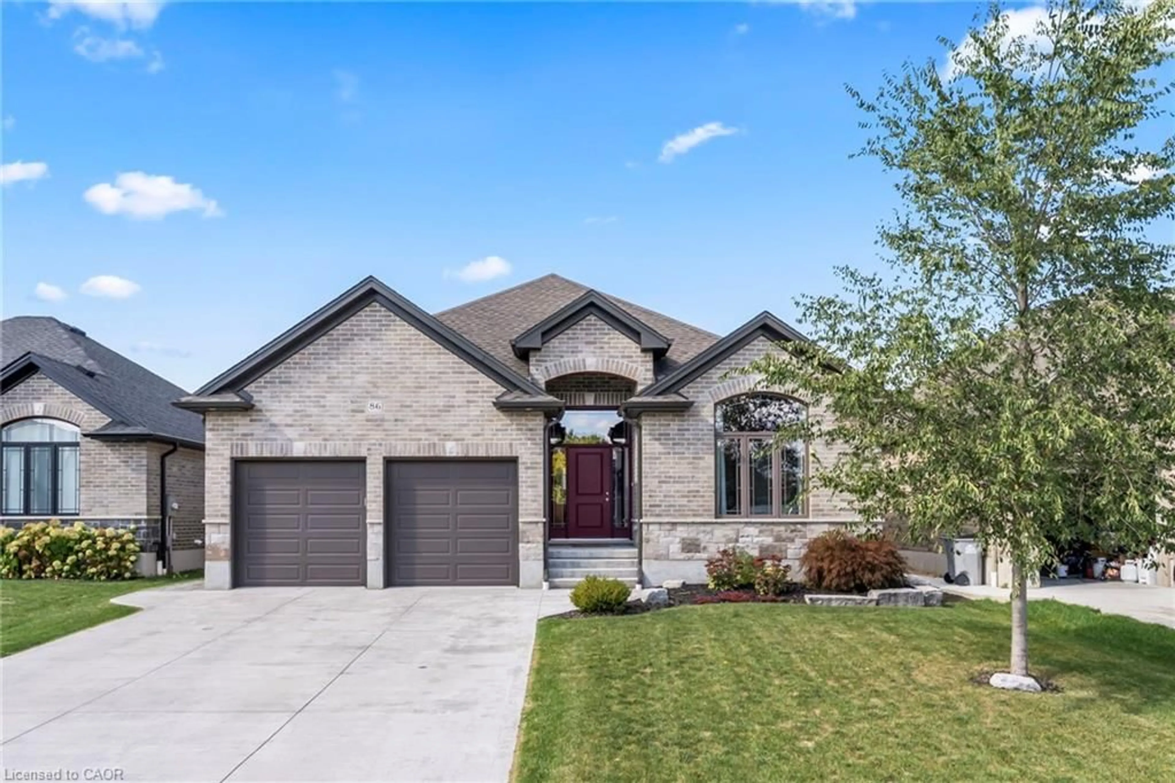 Home with brick exterior material, street for 86 Forbes Cres, Listowel Ontario N4W 0B8