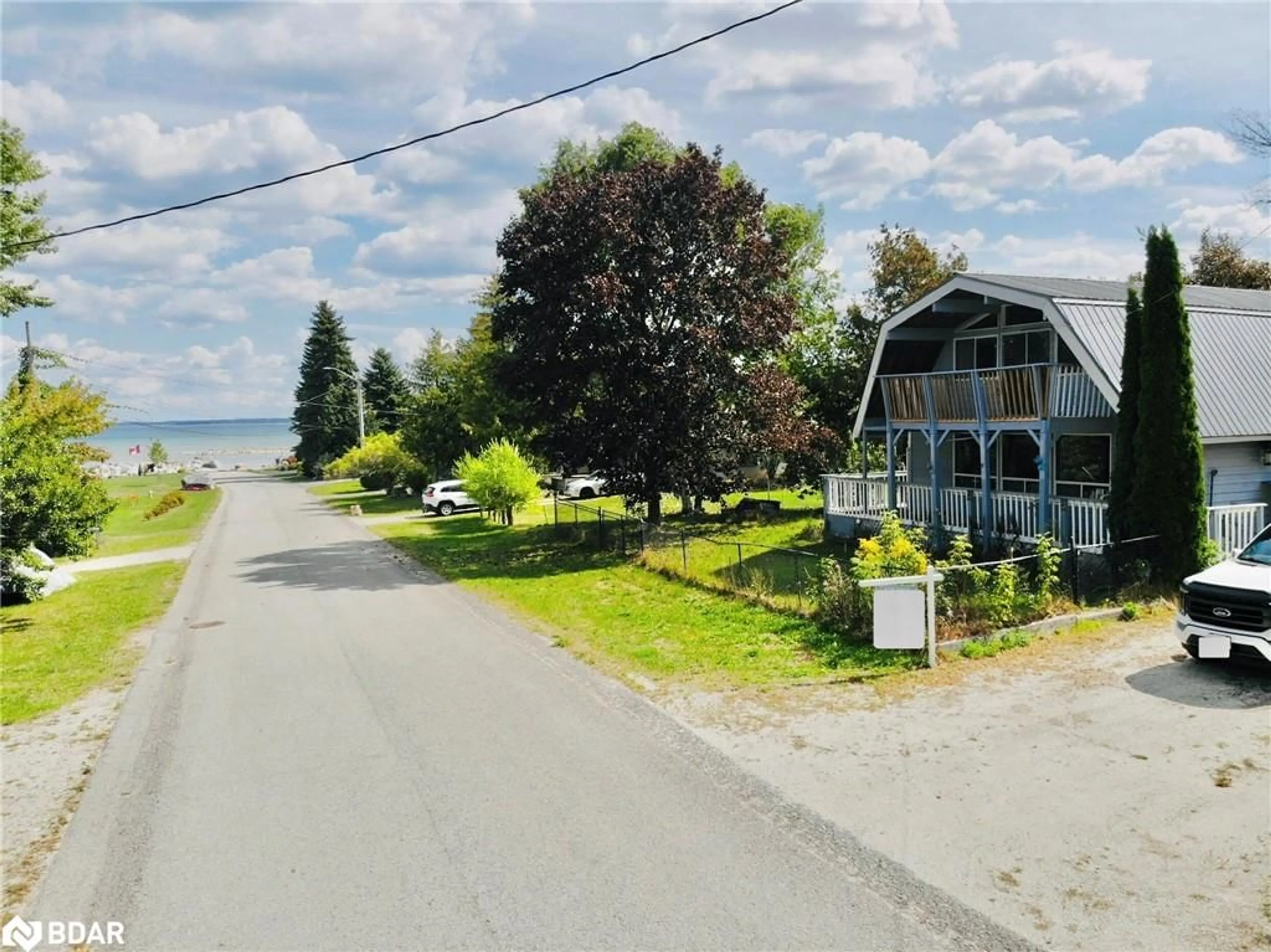 A pic from outside/outdoor area/front of a property/back of a property/a pic from drone, water/lake/river/ocean view for LOT #51 Bayview Ave, Wasaga Beach Ontario L9Z 2Y6