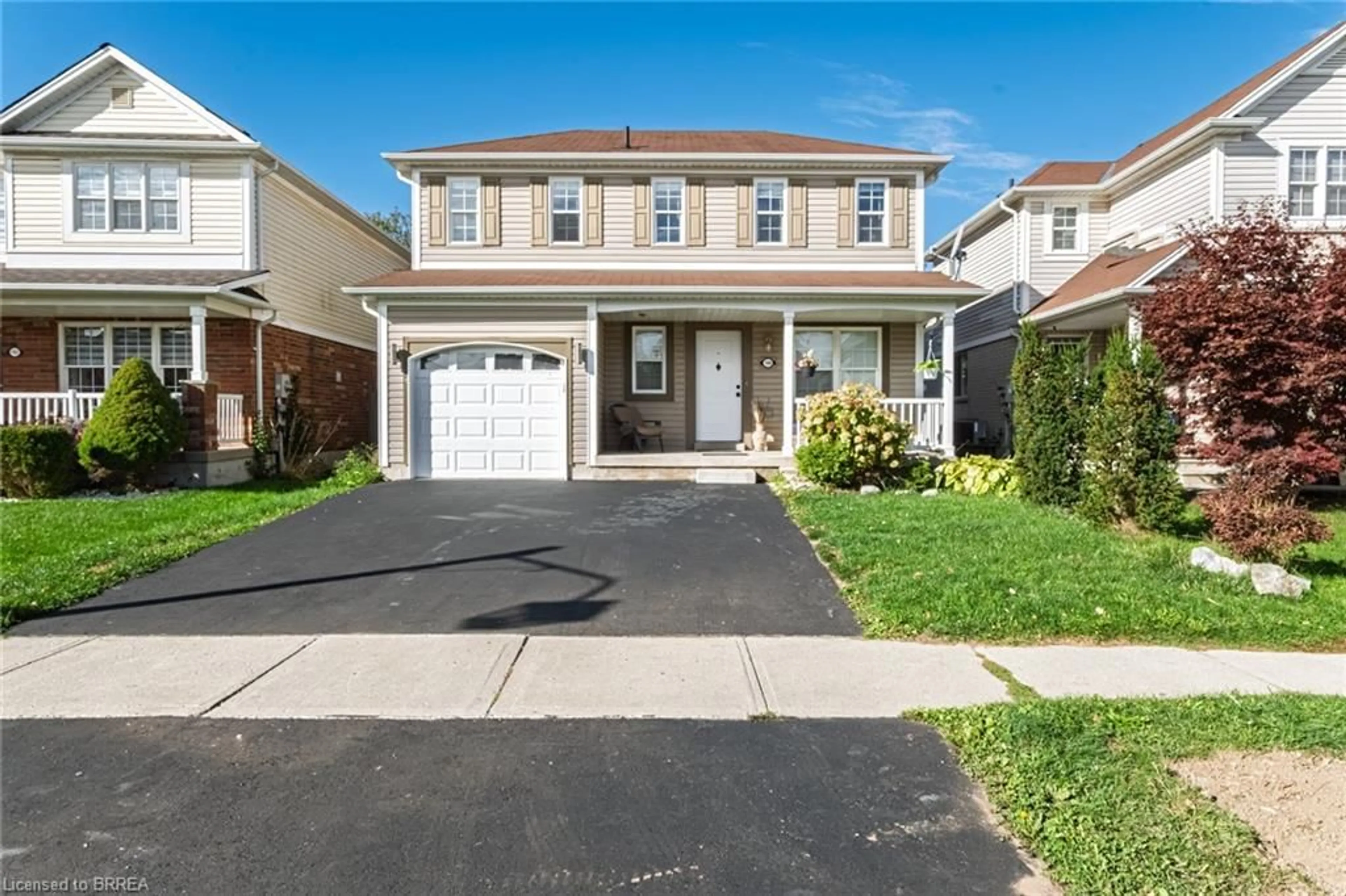 Home with vinyl exterior material, street for 190 Osborn Ave, Brantford Ontario N3T 6S7