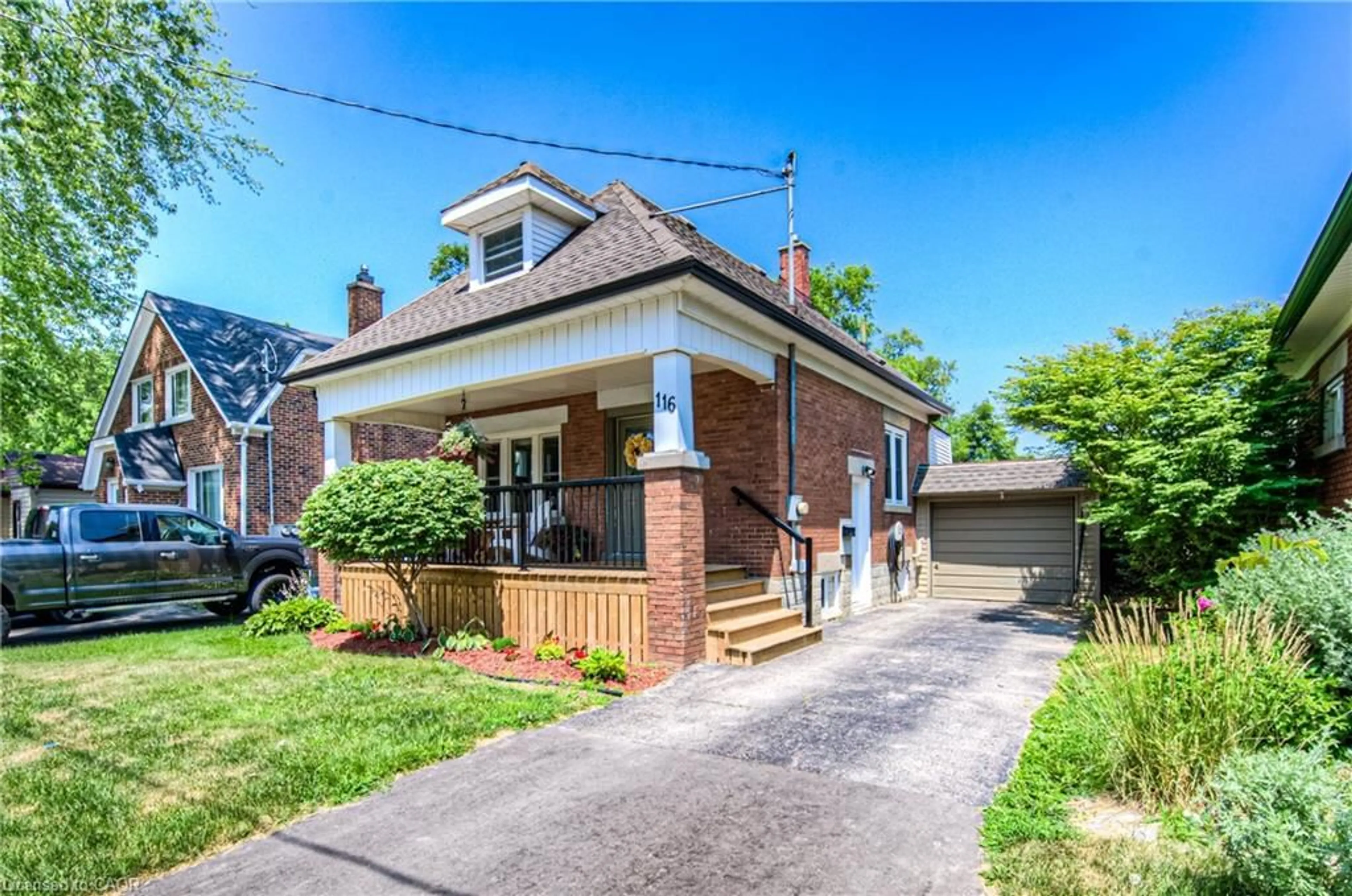 Home with brick exterior material, street for 116 Waterloo St, Waterloo Ontario N2J 1X9