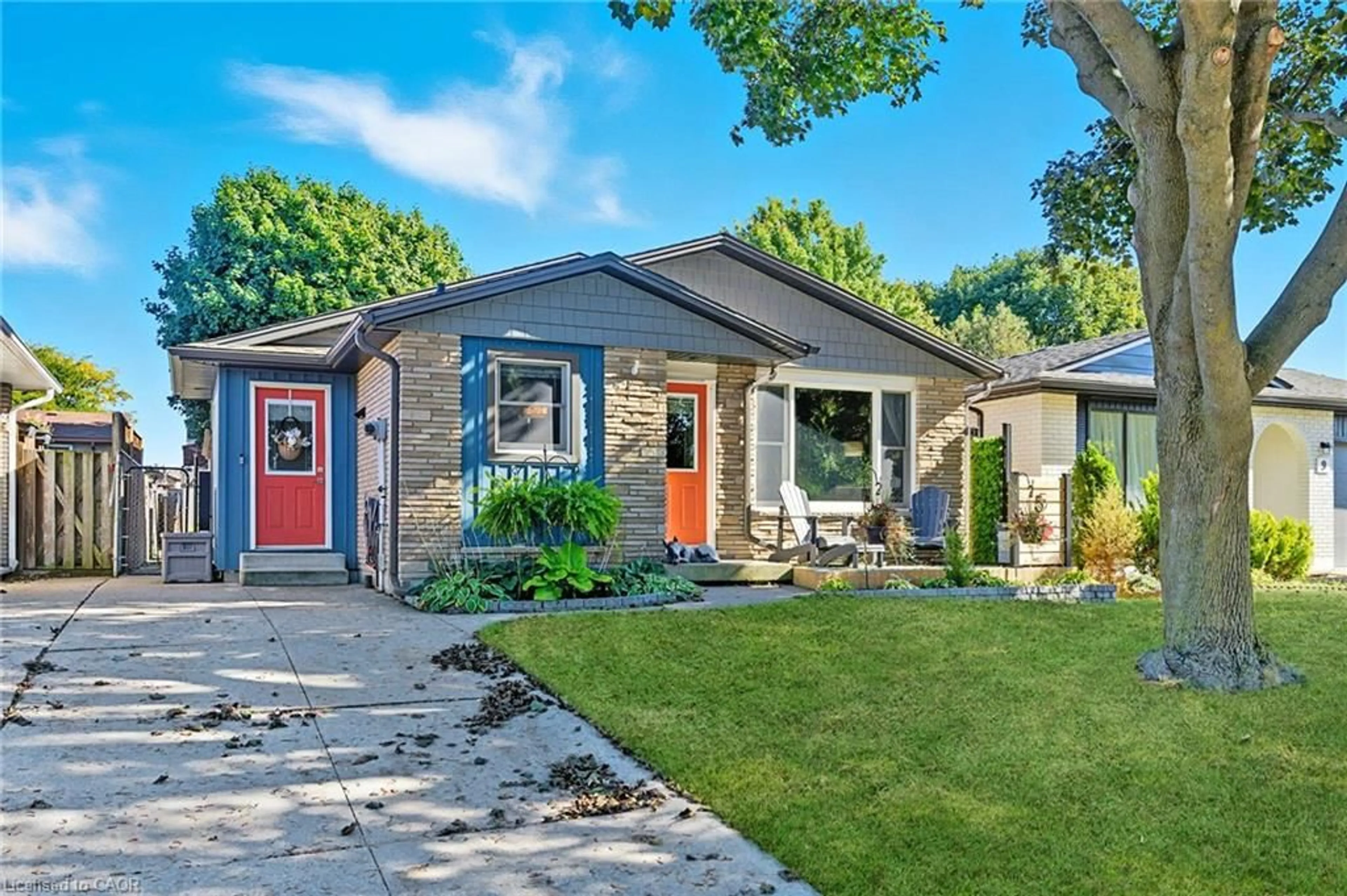 Home with brick exterior material, street for 5 Piper Pl, Hamilton Ontario L9C 6X5