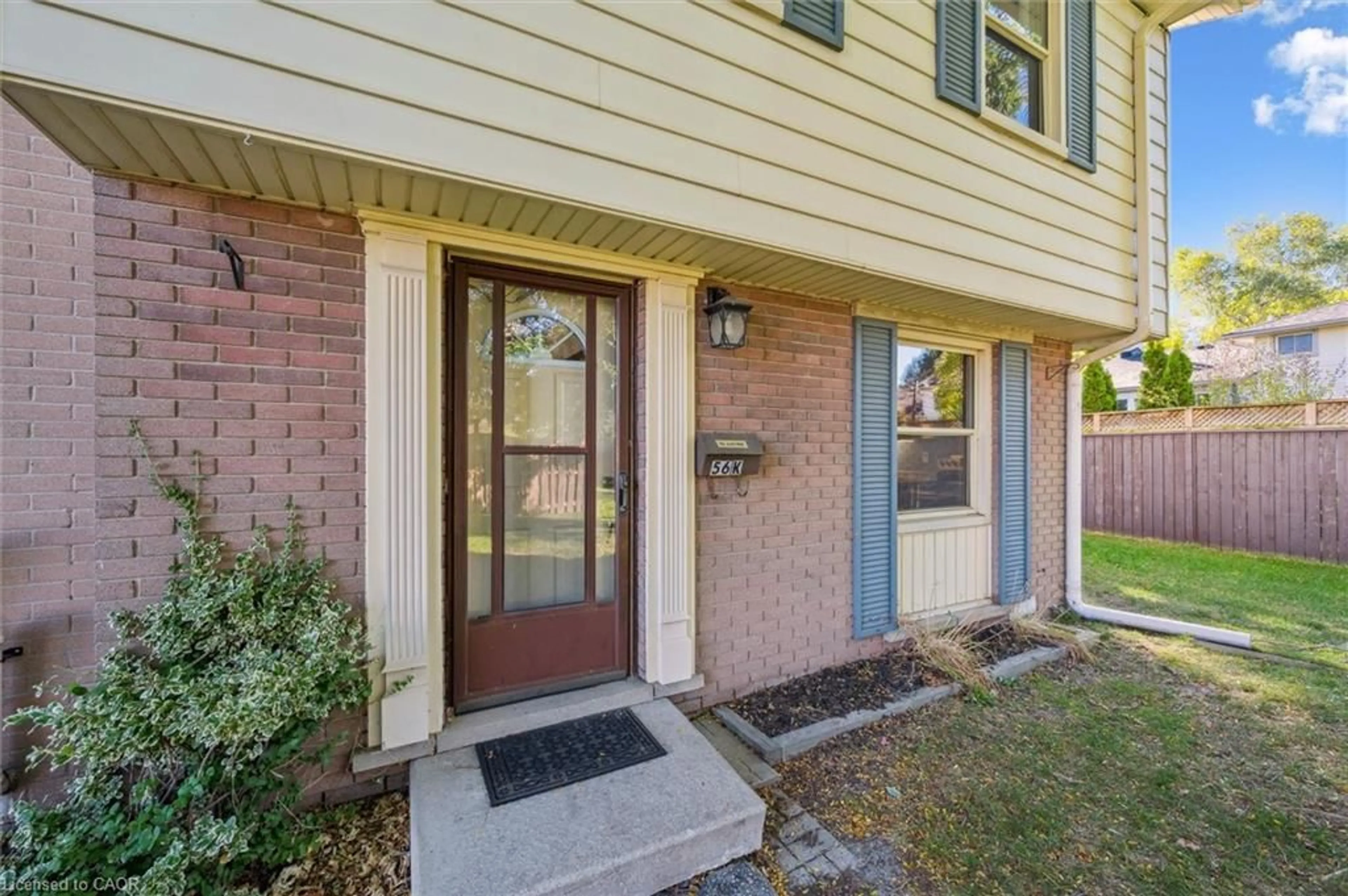 Unknown for 56 Montcalm Dr #K, Kitchener Ontario N2B 2R1